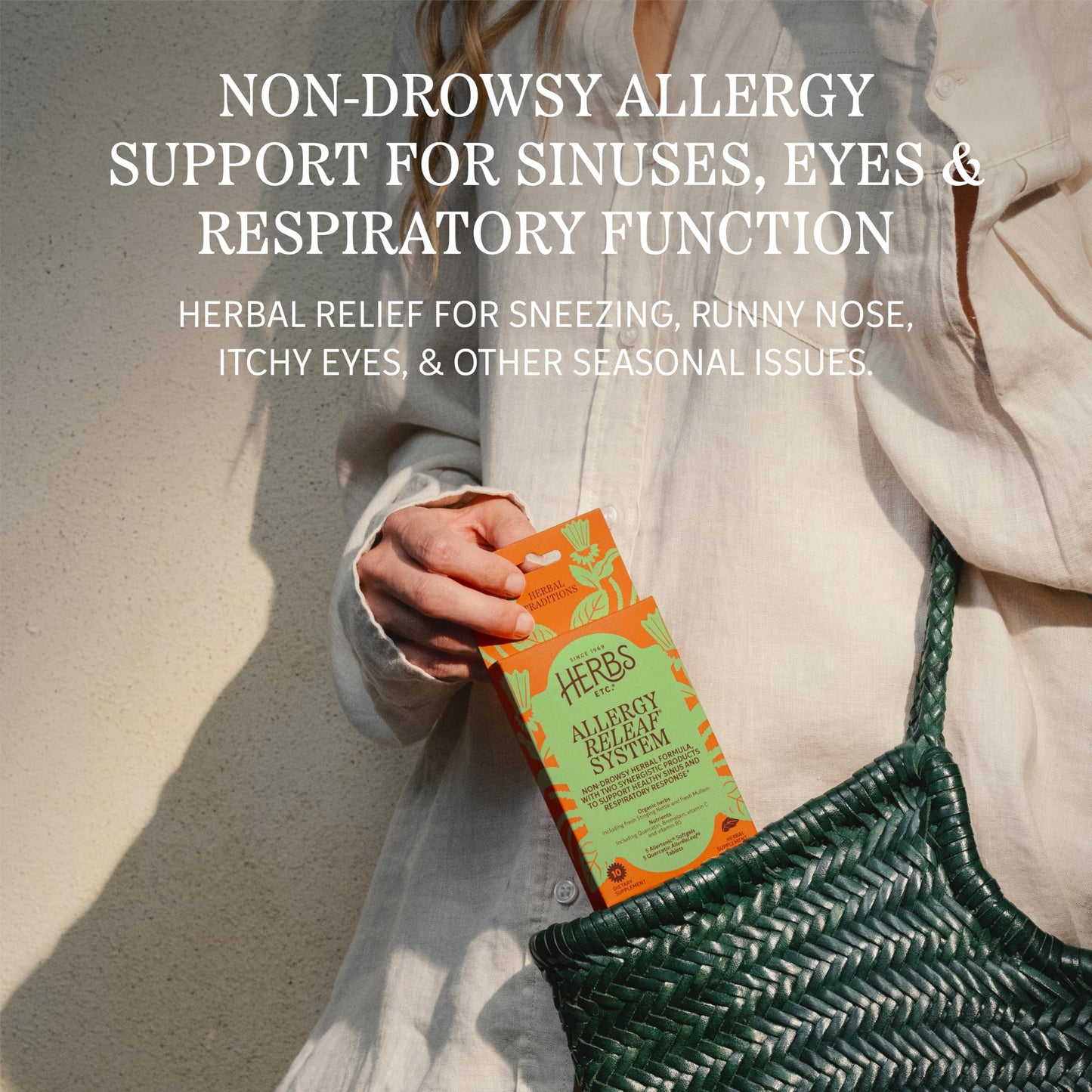 Herbs Etc. Allergy ReLeaf System Non-Drowsy Formula 60 Tablets
