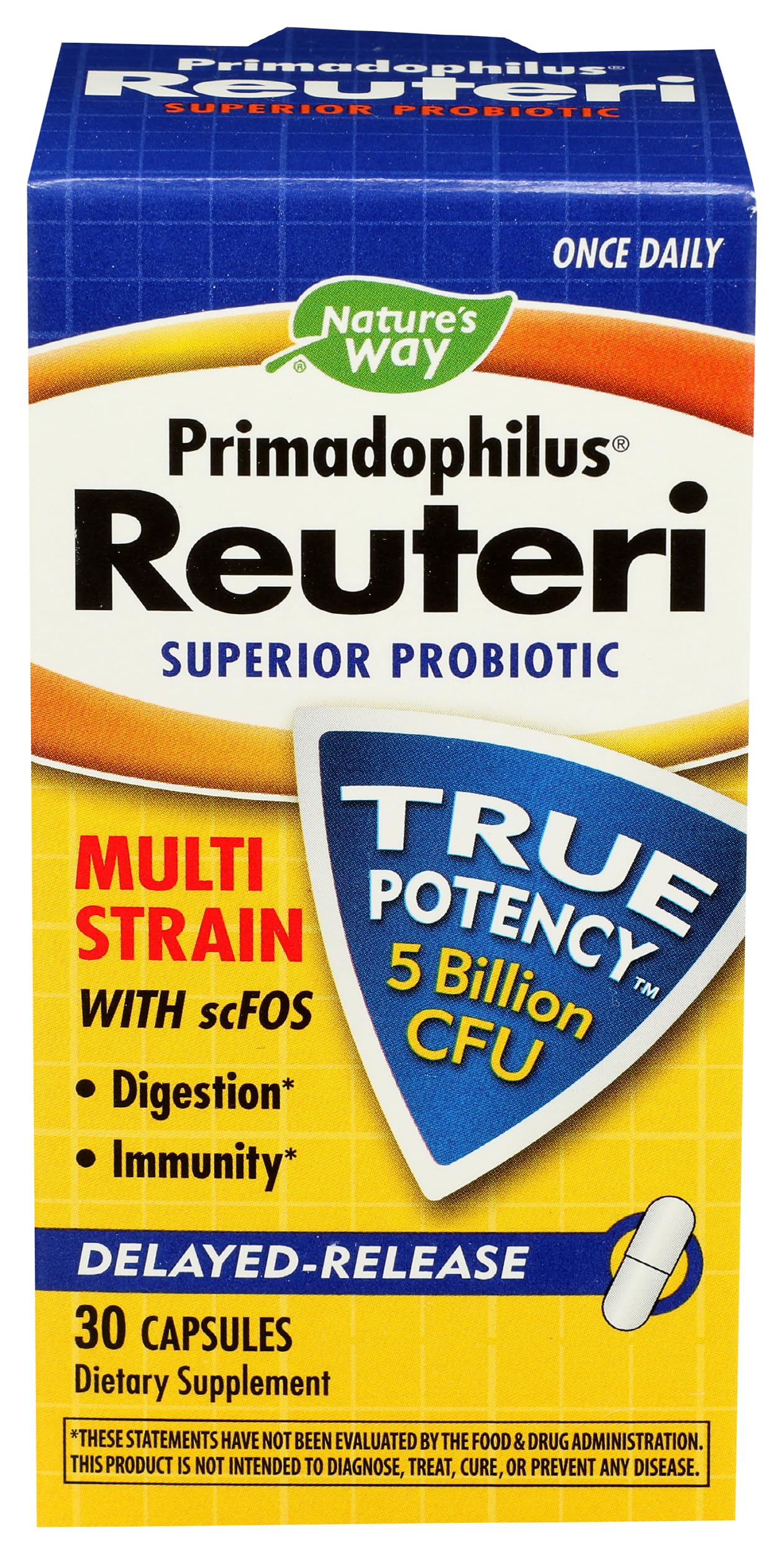 Nature's Way Primodophilus Reuteri 30 Capsules