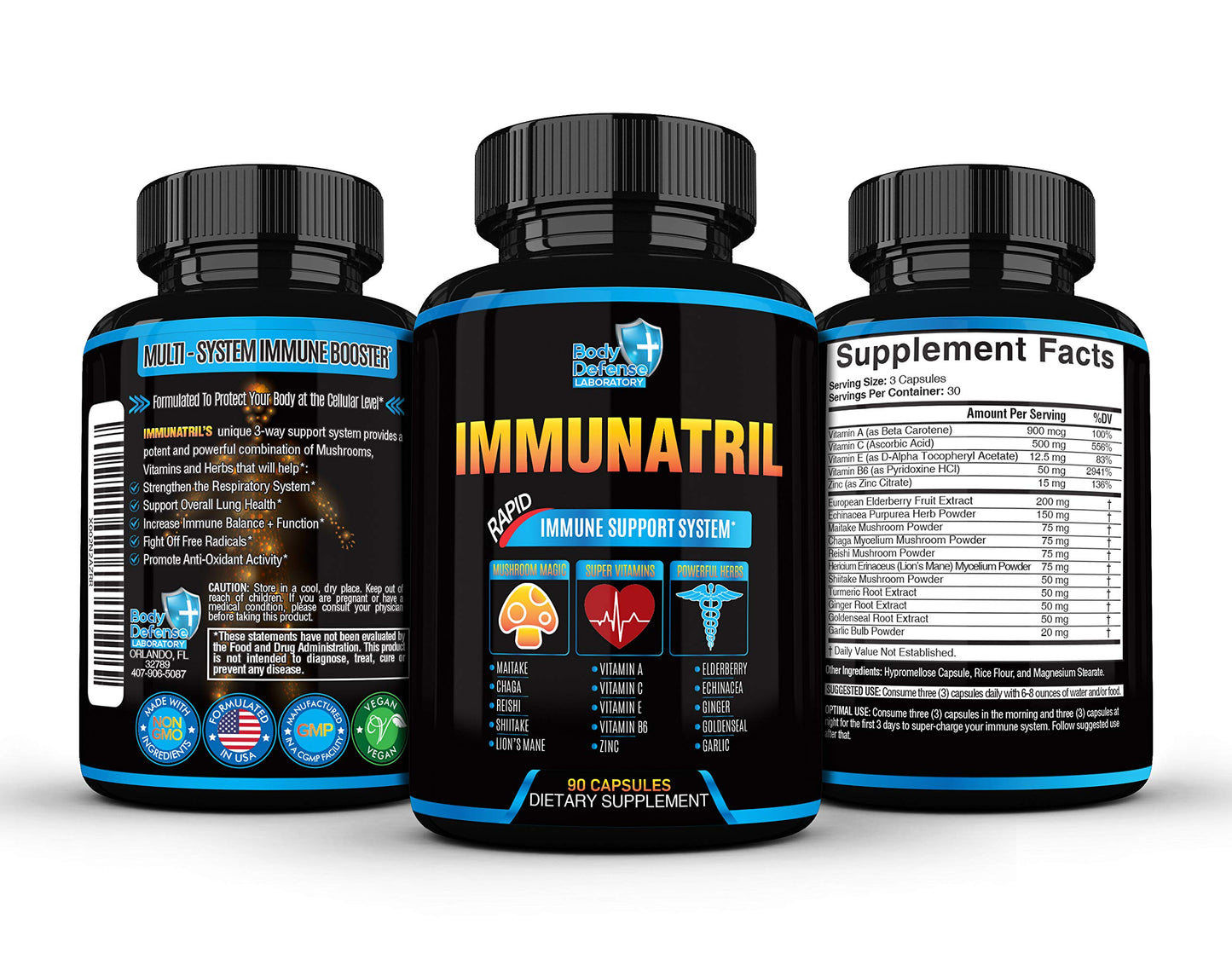 Red Monster Immunatril 90 Capsules