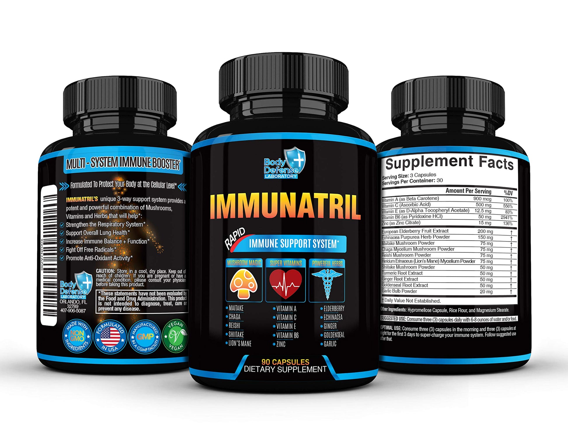 Red Monster Immunatril 90 Capsules