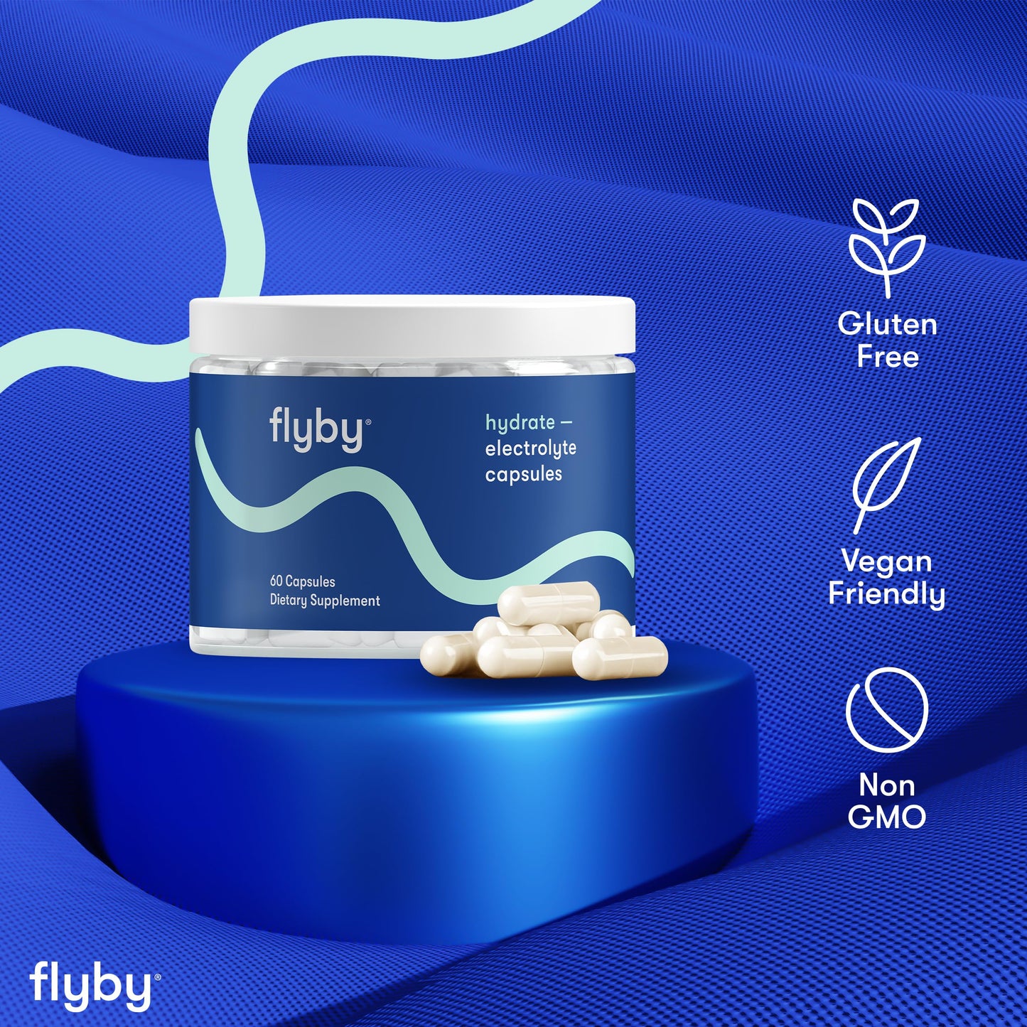 Flyby Electrolyte Capsule 60 Count