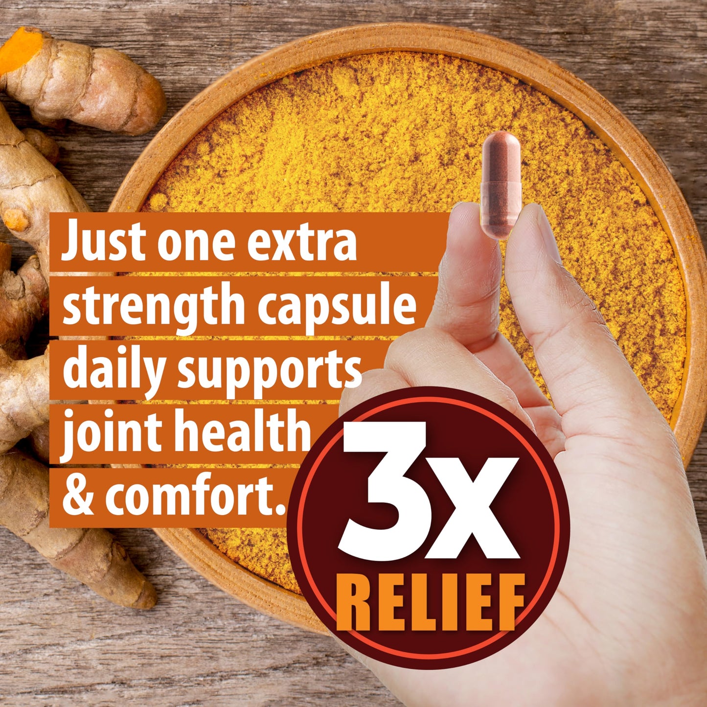 THELABSMENCO Just One Vegan Turmeric Curcumin Capsule 60 Count
