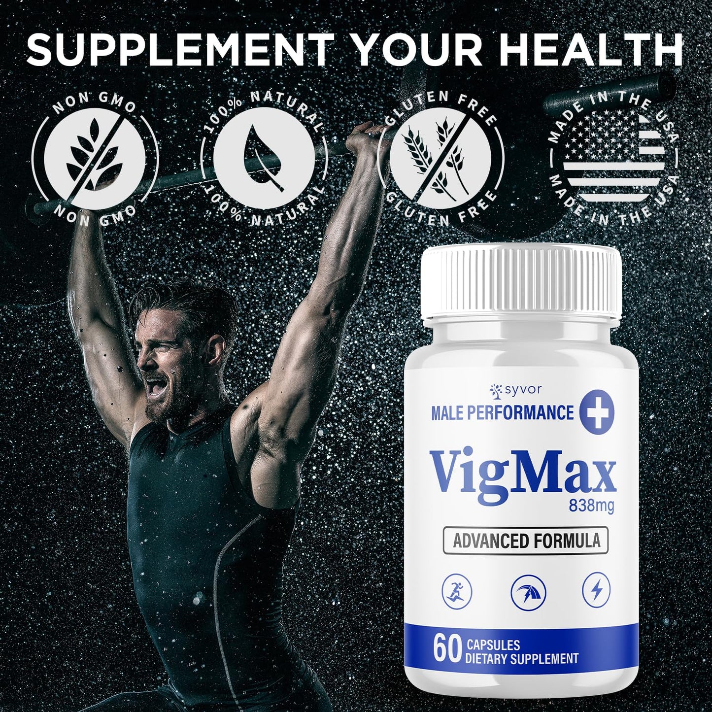 Syvor VigMax Capsules 60 Count