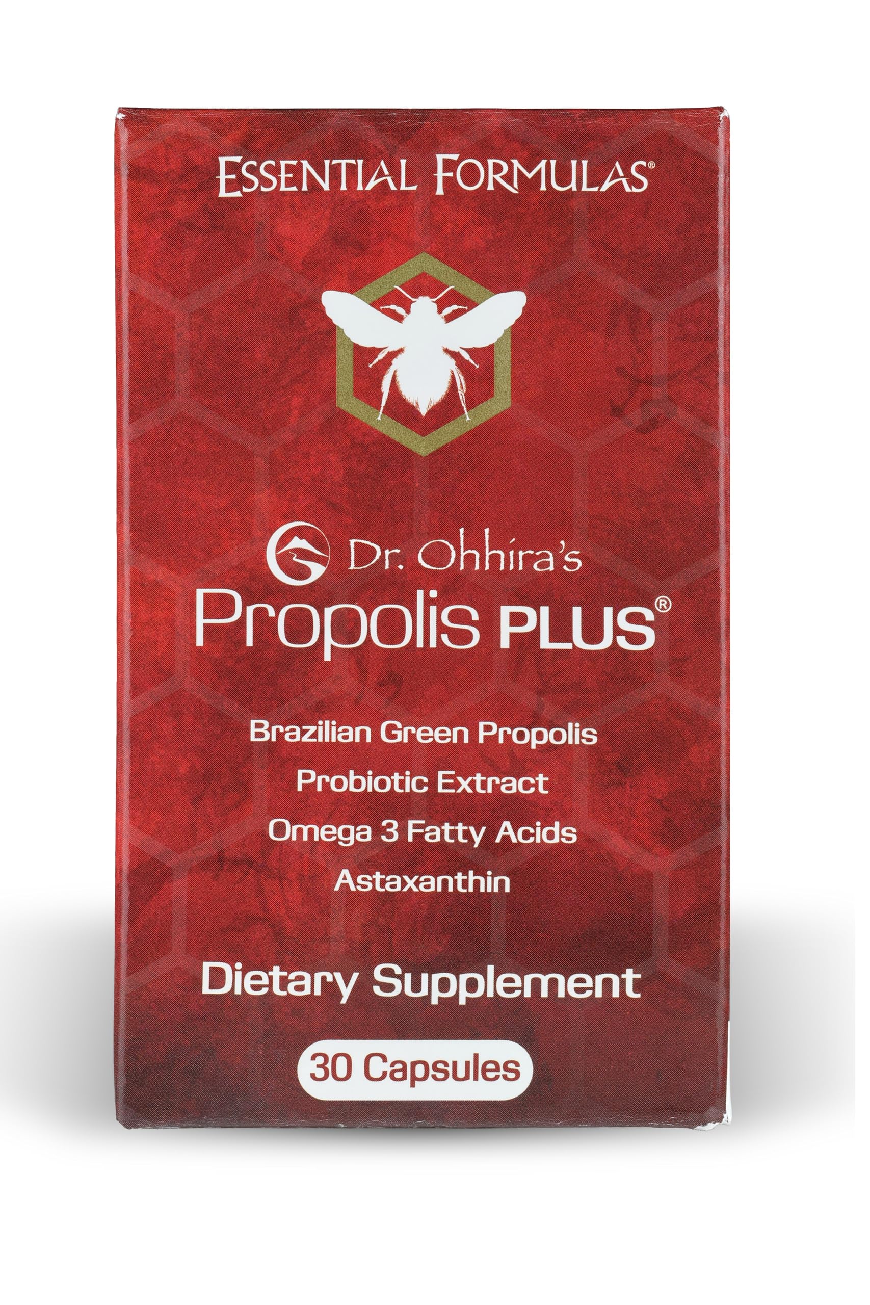 Essential Formulas Dr. Ohhira's Propolis Plus Capsule 30 Count