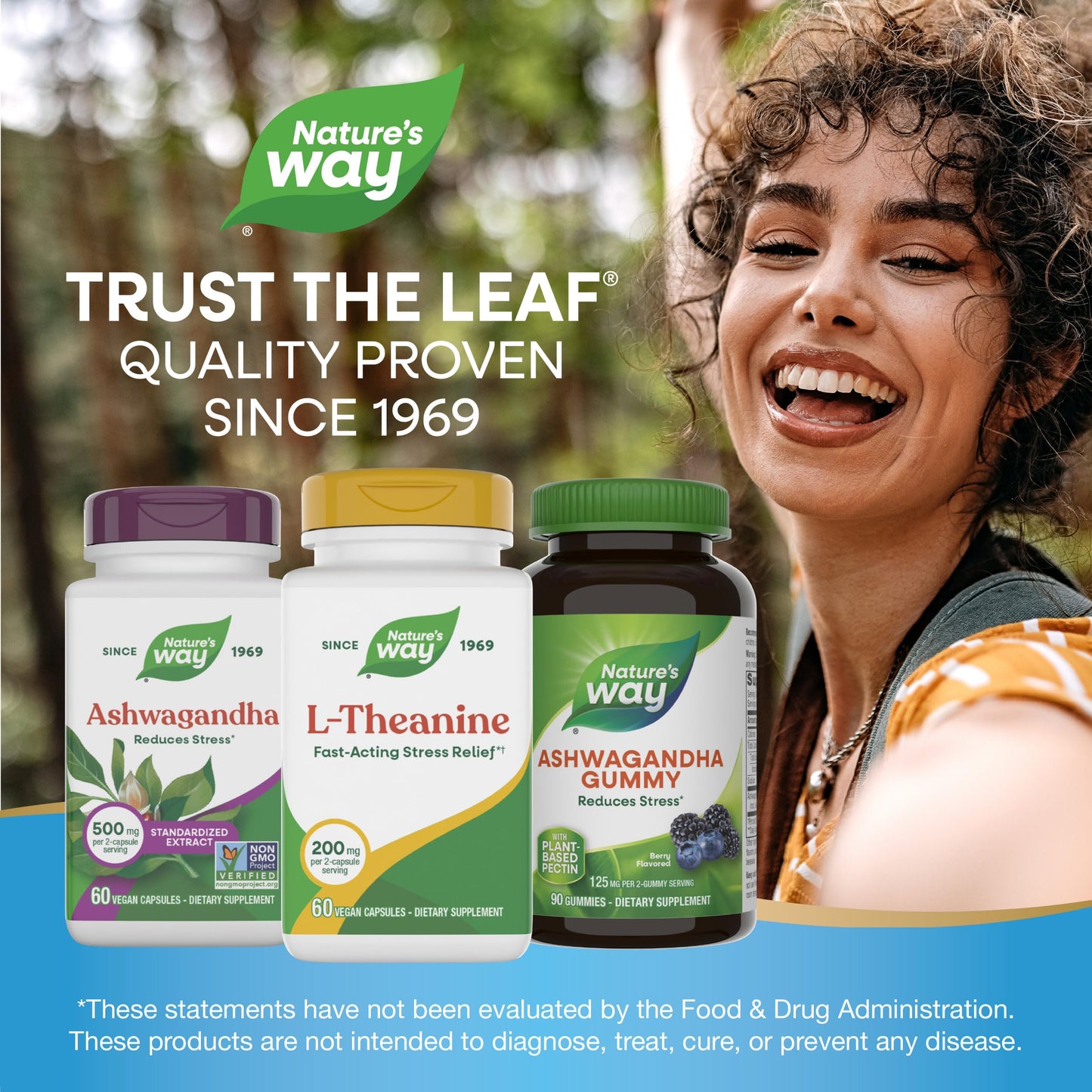 Nature's Way L-Theanine Capsule 60 Count