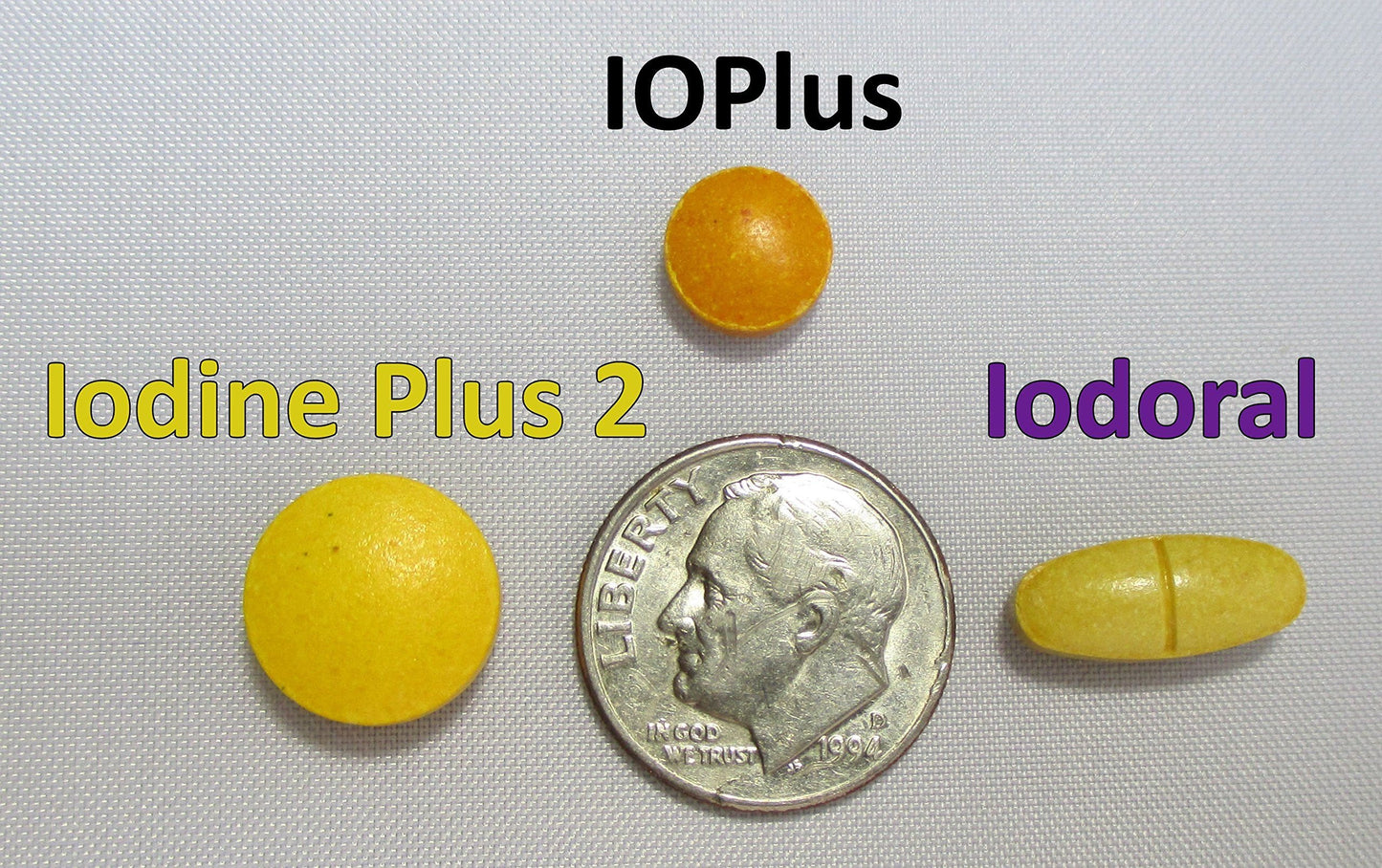 Pure Horizon IOPlus Niacin-Free Iodine Supplement Tablets 60 Count