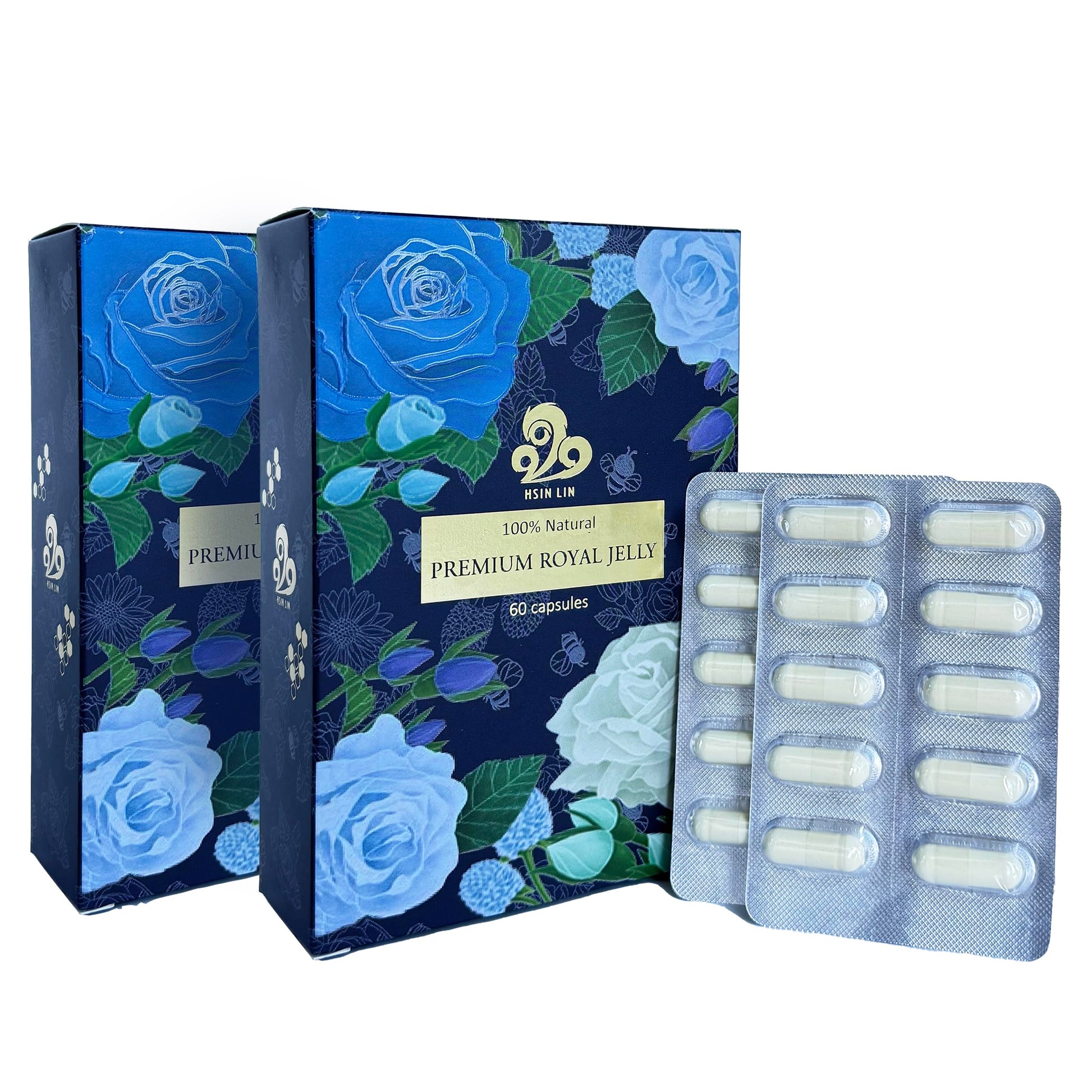 Hsin Lin Premium Royal Jelly 60 Capsules