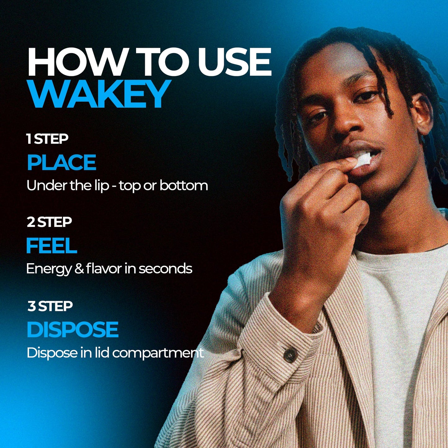 Wakey Energy Caffeine Pouches Caplets 5