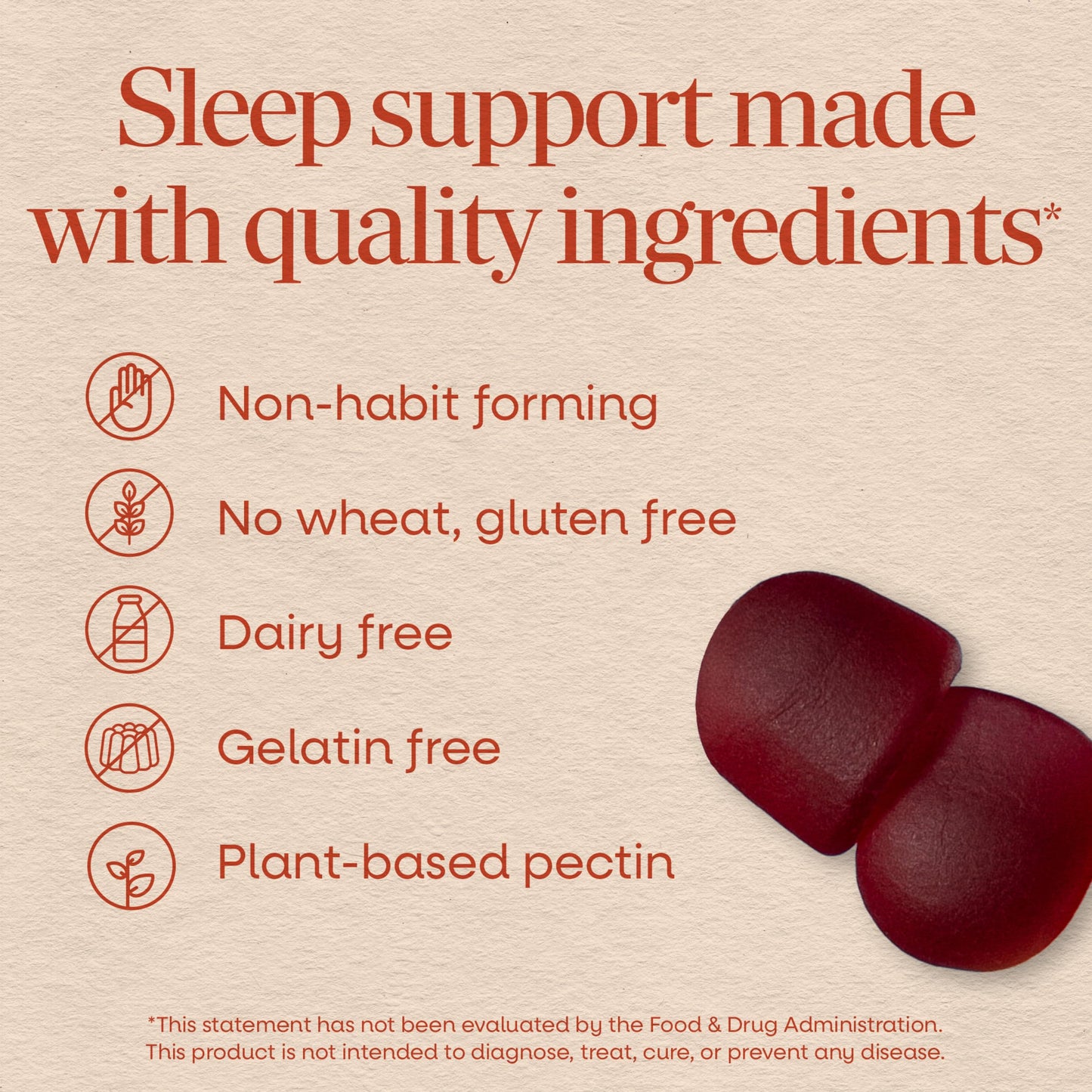 Nature's Way Adult Melatonin Gummies, 120 Count