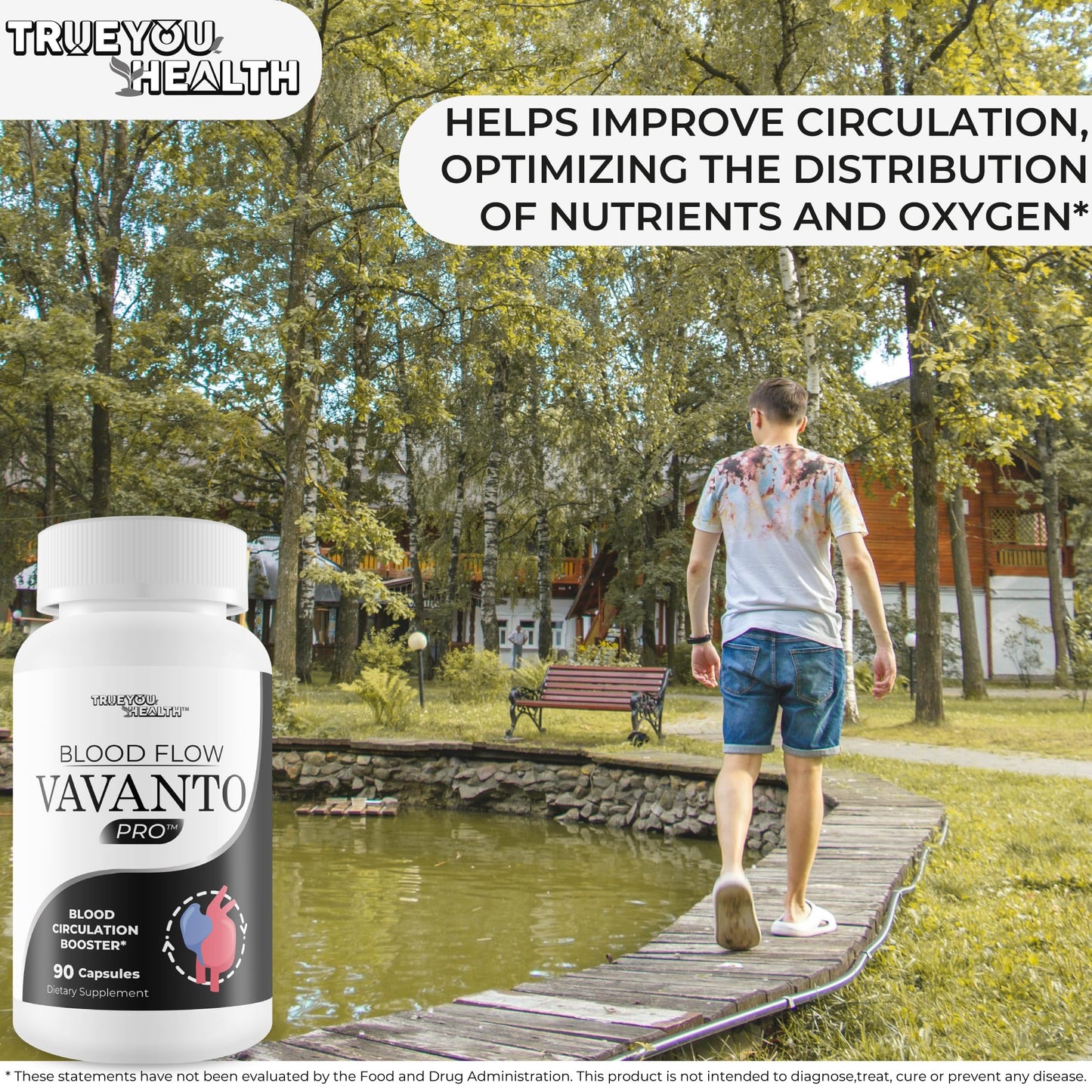 True You Health Blood Flow Vavanto Pro Capsules, 90 Count