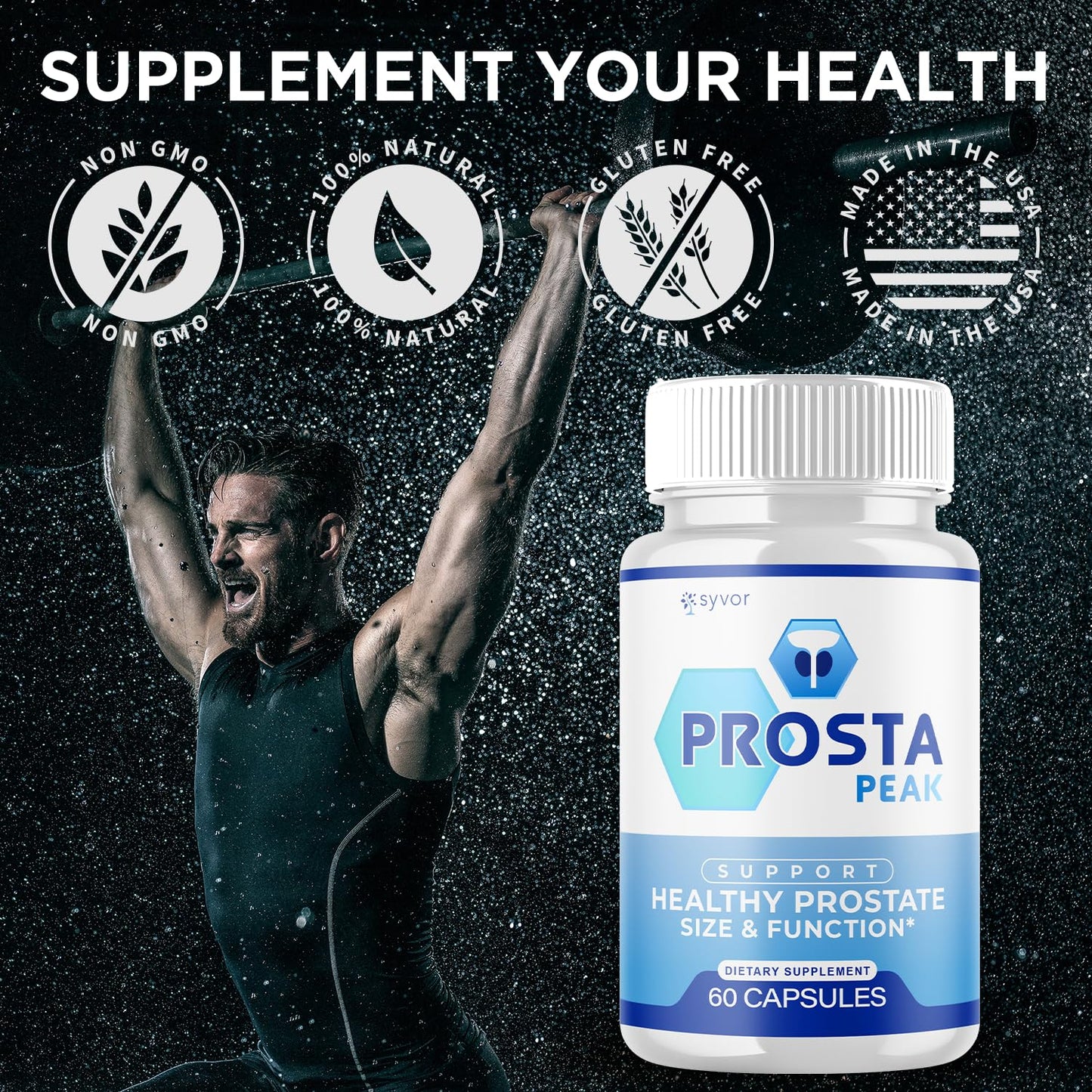 Syvor Prosta Peak Capsules, 60 Count