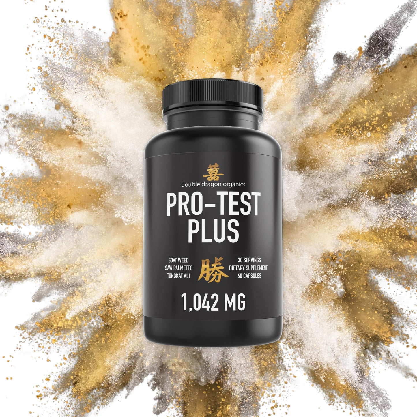 Double Dragon Organics Pro Test Plus 1042mg Capsule 60 Count