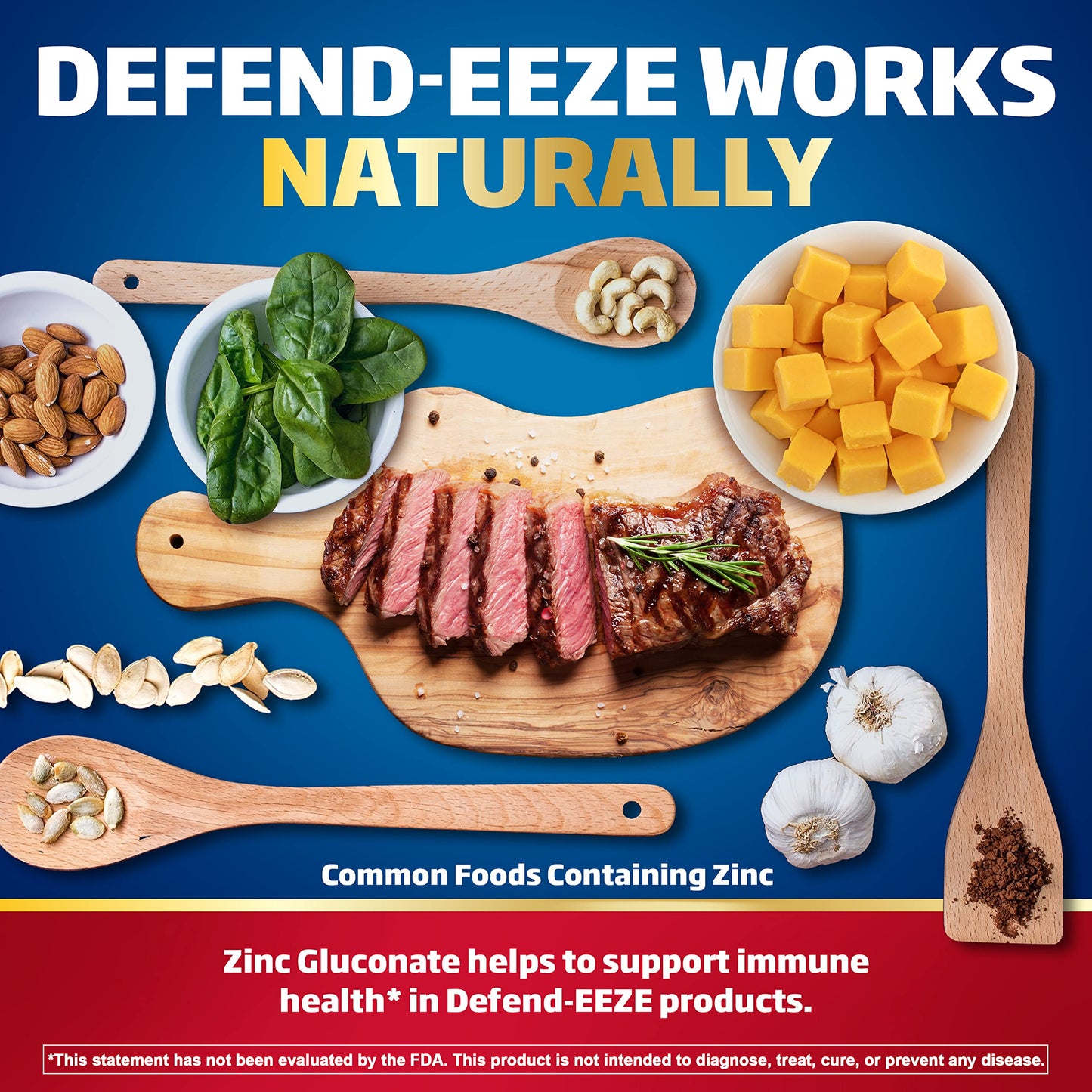 Cold-Eeze Defend-EEZE Immune Support Dietary Supplement 30 Capsules