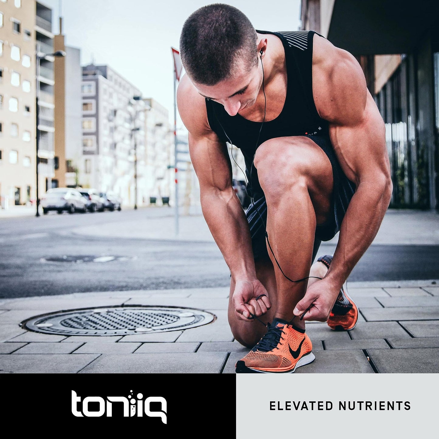 Toniiq L-Arginine Supplement Capsules, 240 Count