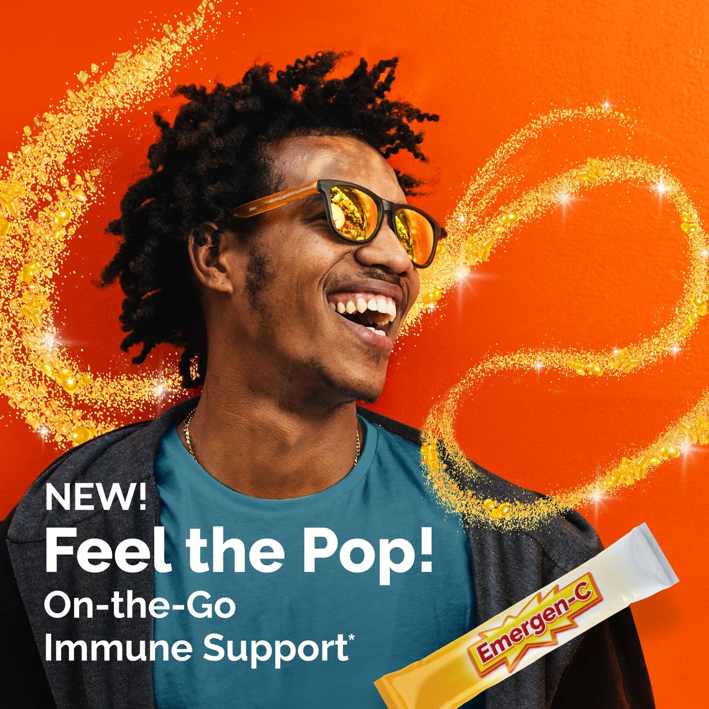 Emergen-C Vitamin C 500mg Immune Support Crystals Powder 7.84 oz