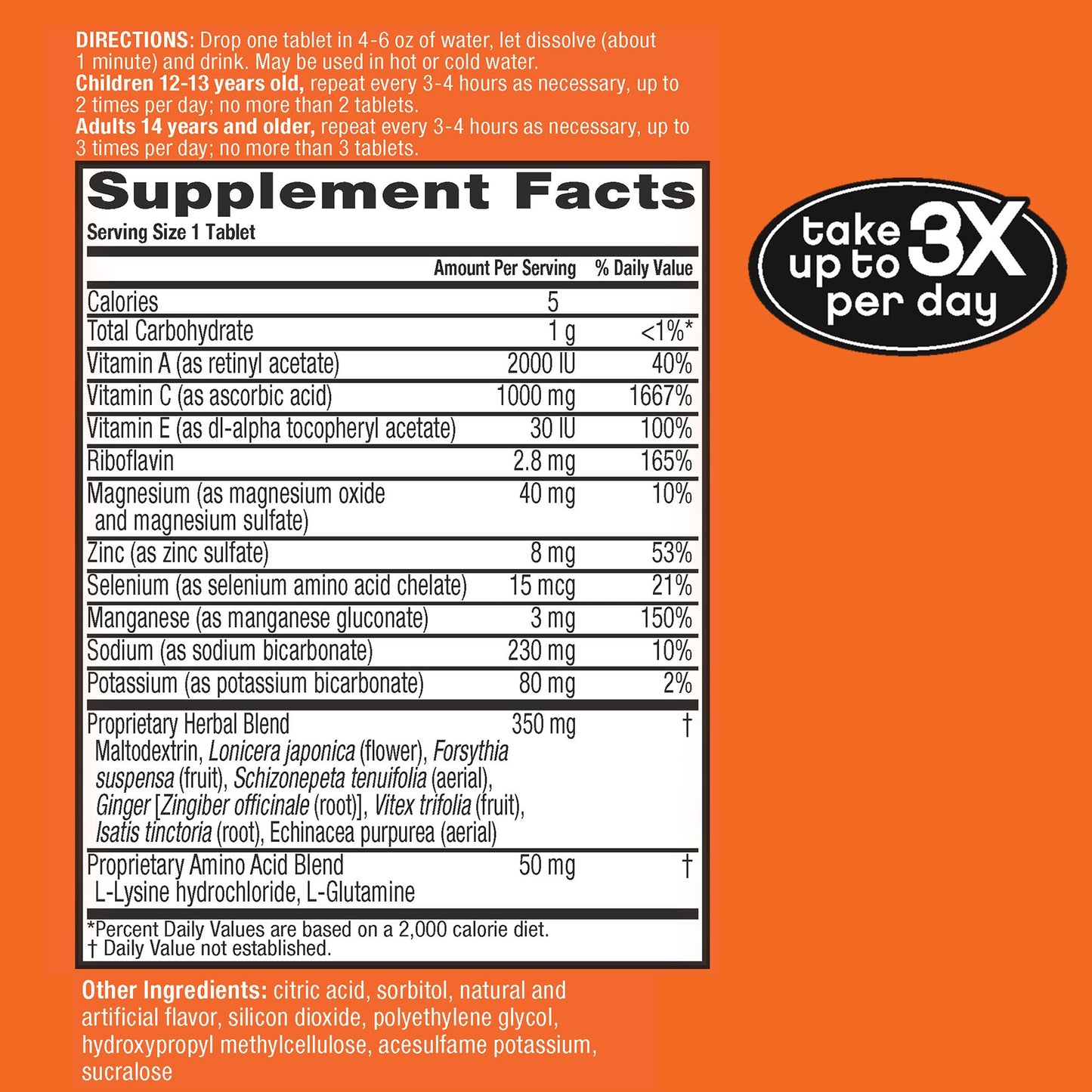 Airborne Effervescent Health Formula Capsule, 10 Count