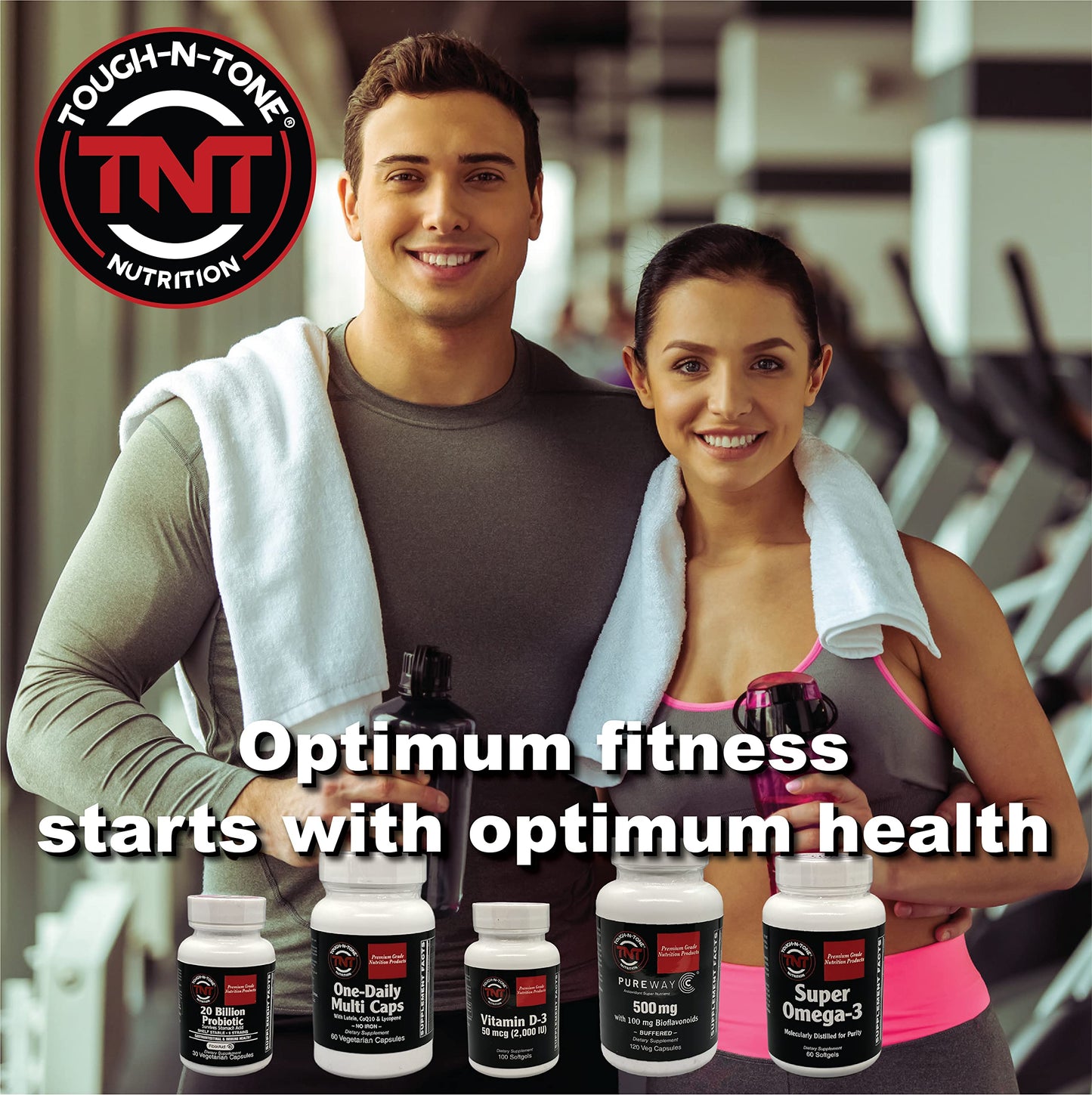 TOUGH-N-TONE Vitamin C 500mg Capsule, 1 Count