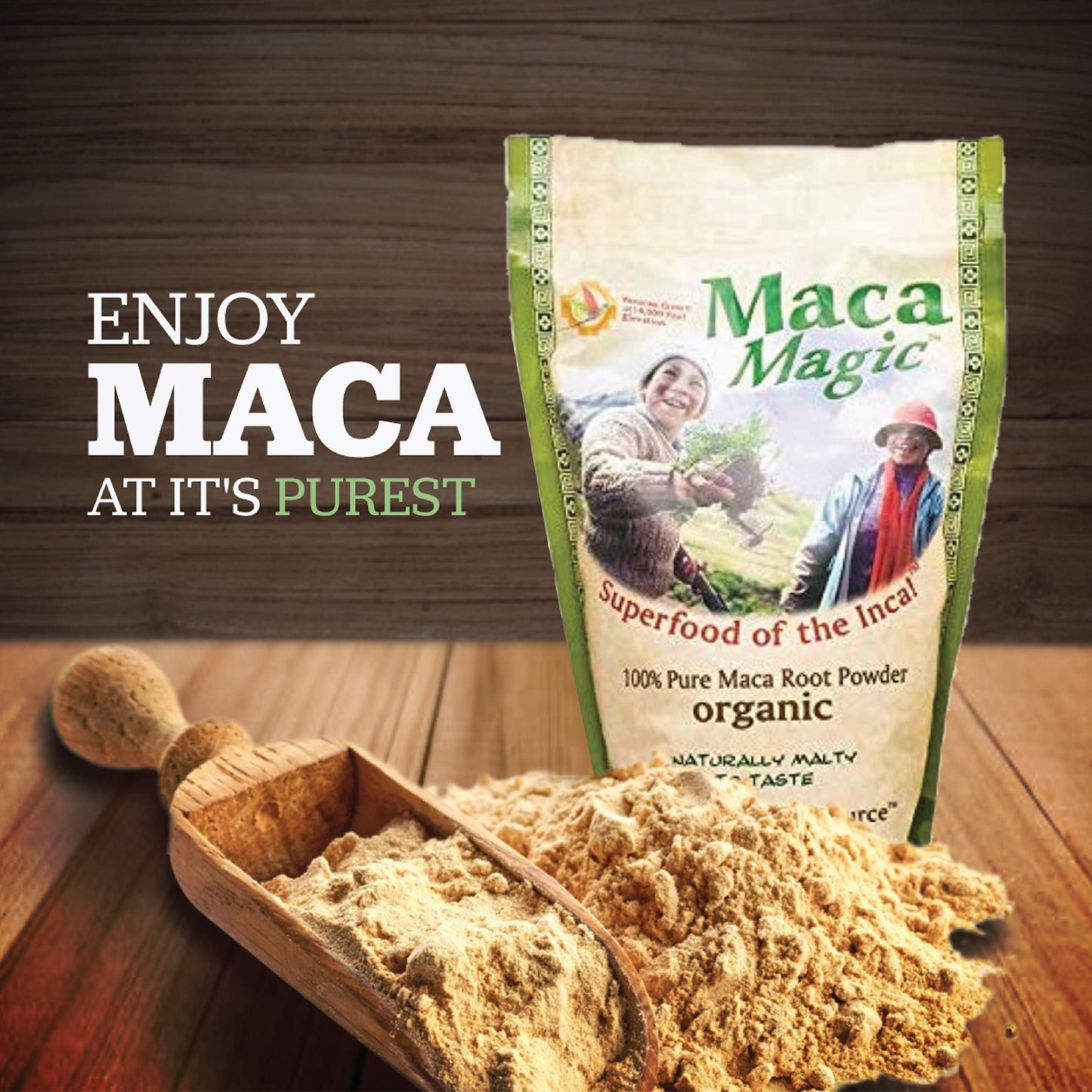 Maca Magic 100% Organic Raw Maca Powder, 35.2 Ounces