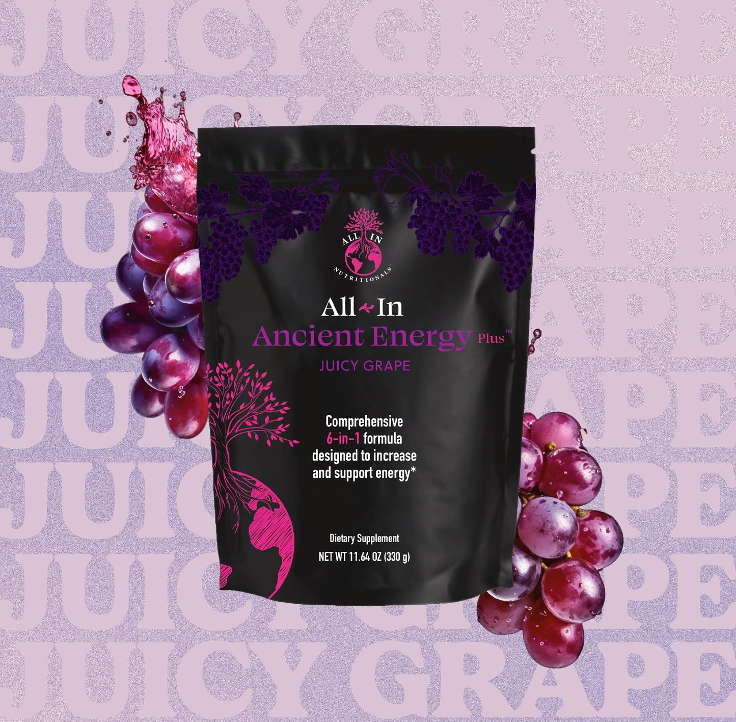 All In Nutritionals Ancient Energy Plus Powder 11.64 Ounce