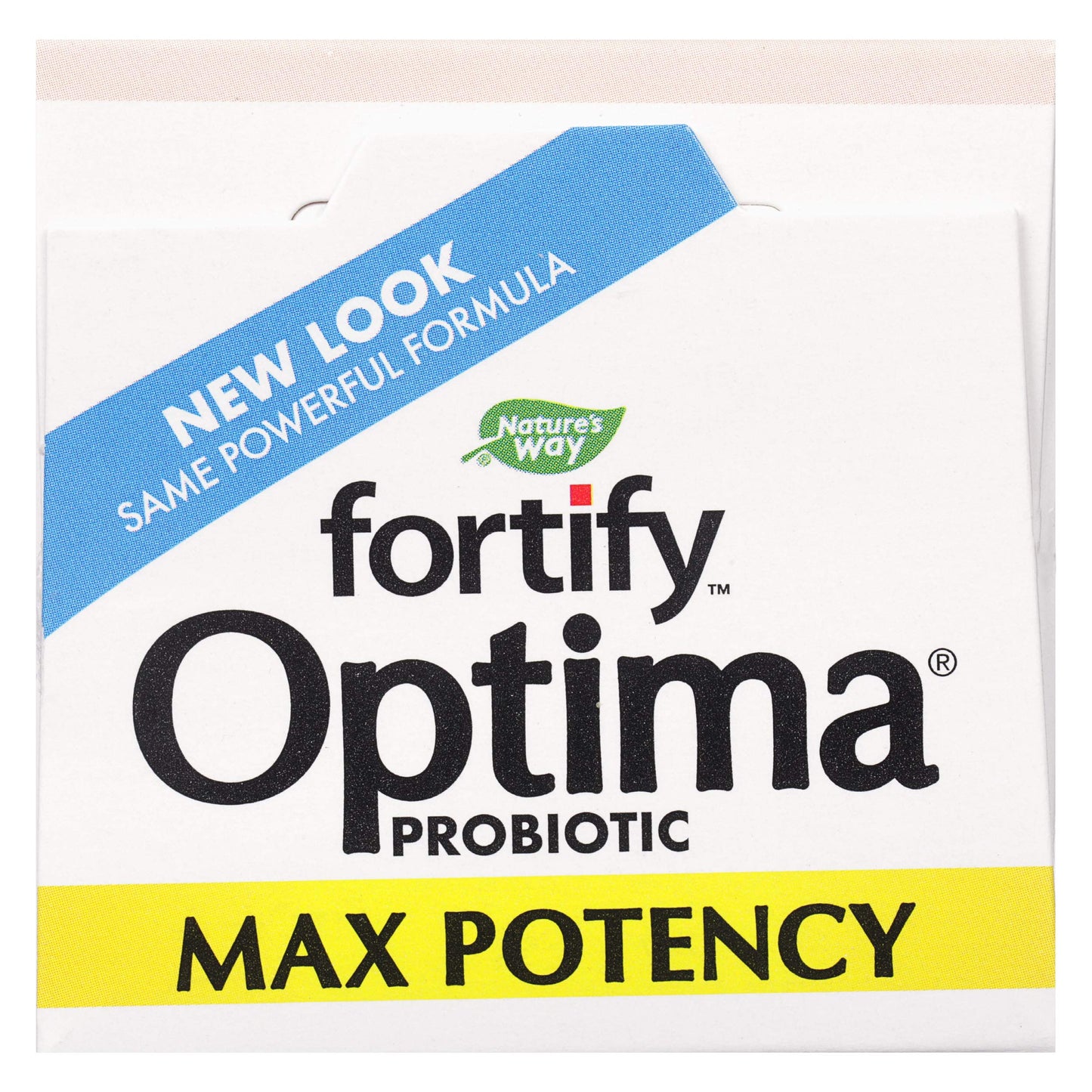 Nature's Way Fortify Optima Probiotic for Adults Capsules 30 Count