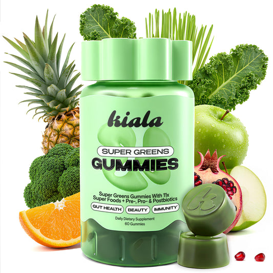 Kiala Nutrition Super Greens Gummies, 60 Count