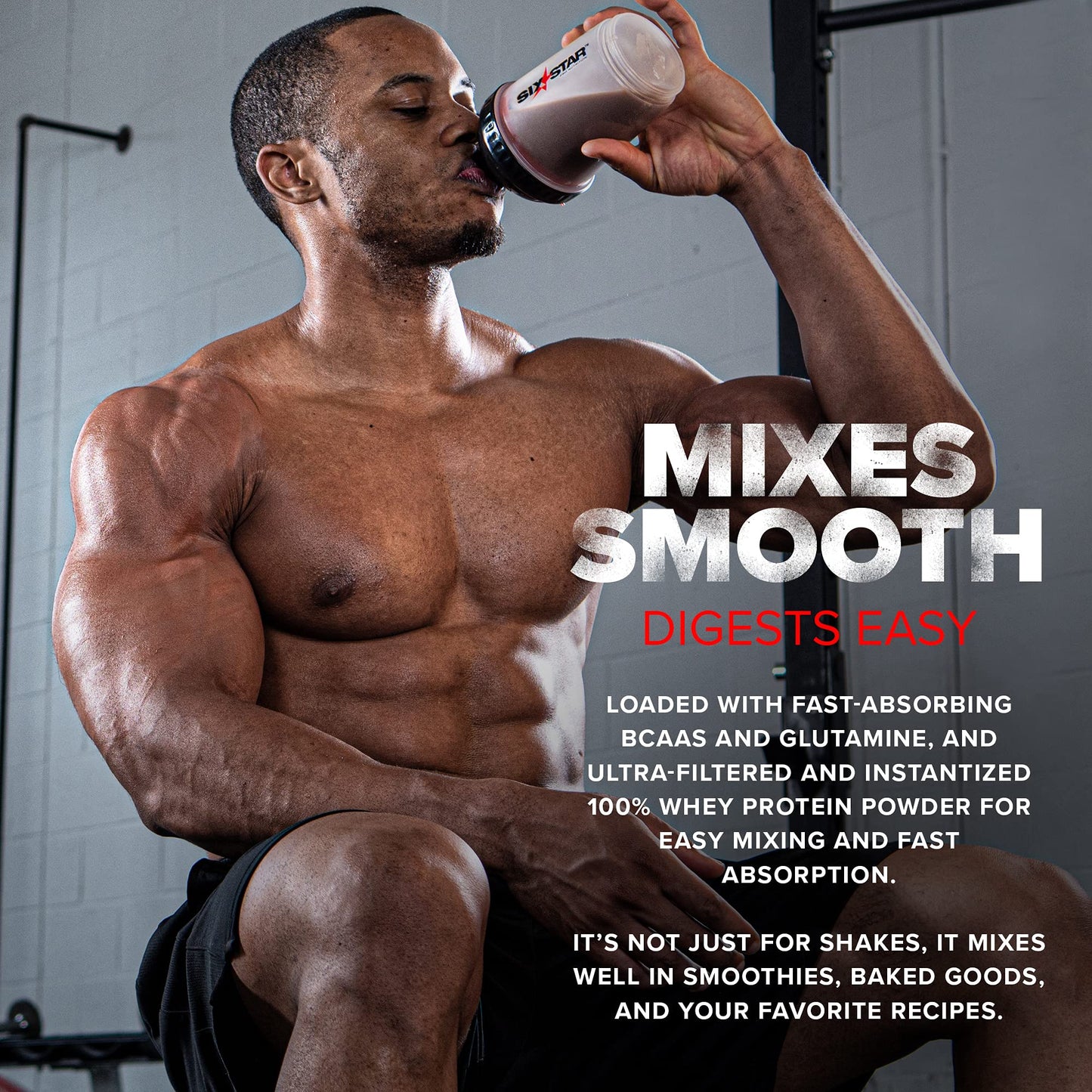 Six Star Whey Protein Plus Whey Protein Powder, 32 Servings