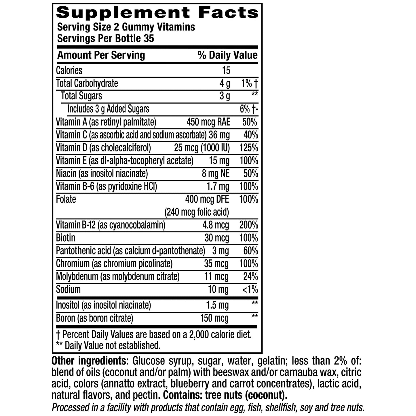 Vitafusion MultiVites Gummy Vitamins, 70 Count