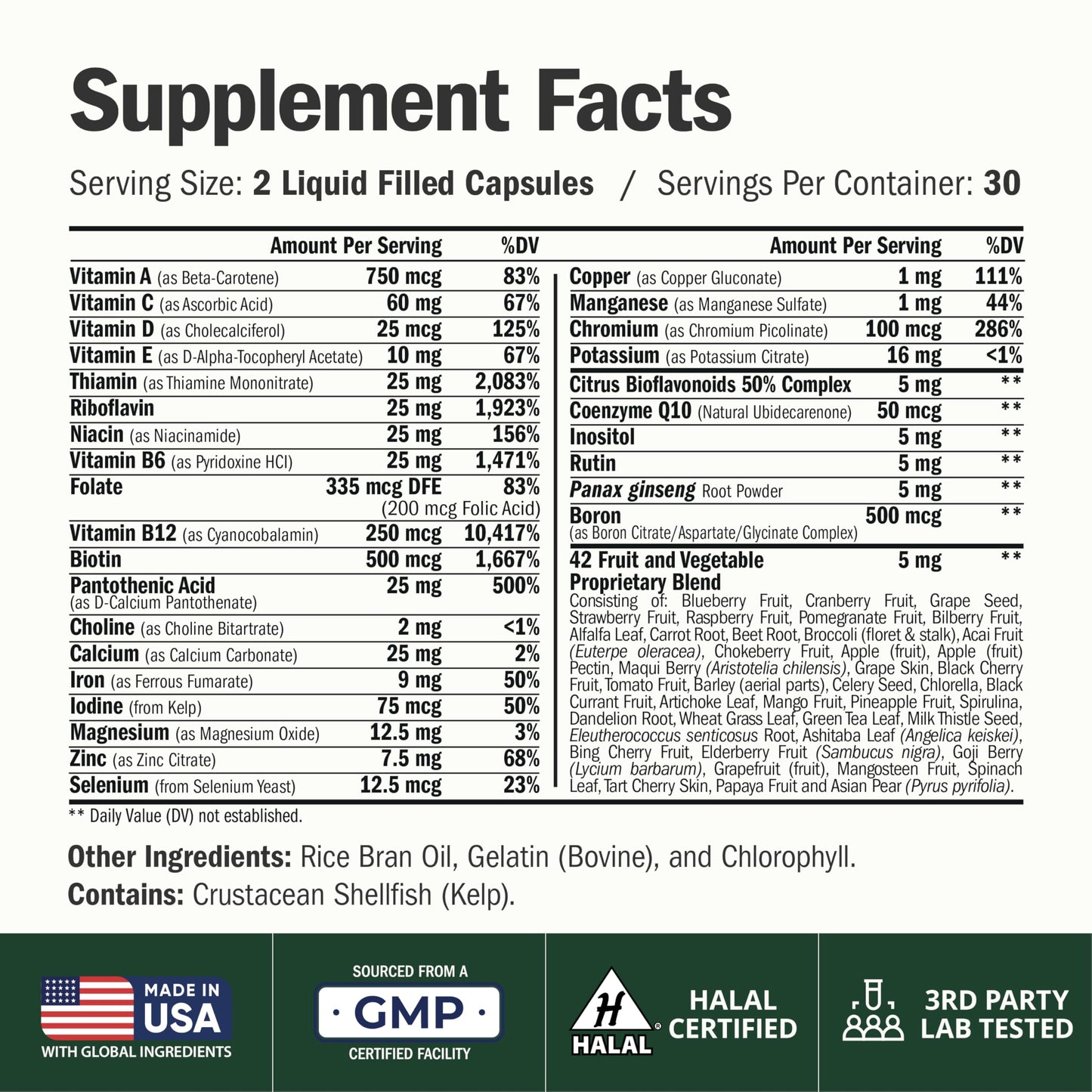 Vimerson Health Multivitamin for Men Capsule, 60 Capsules