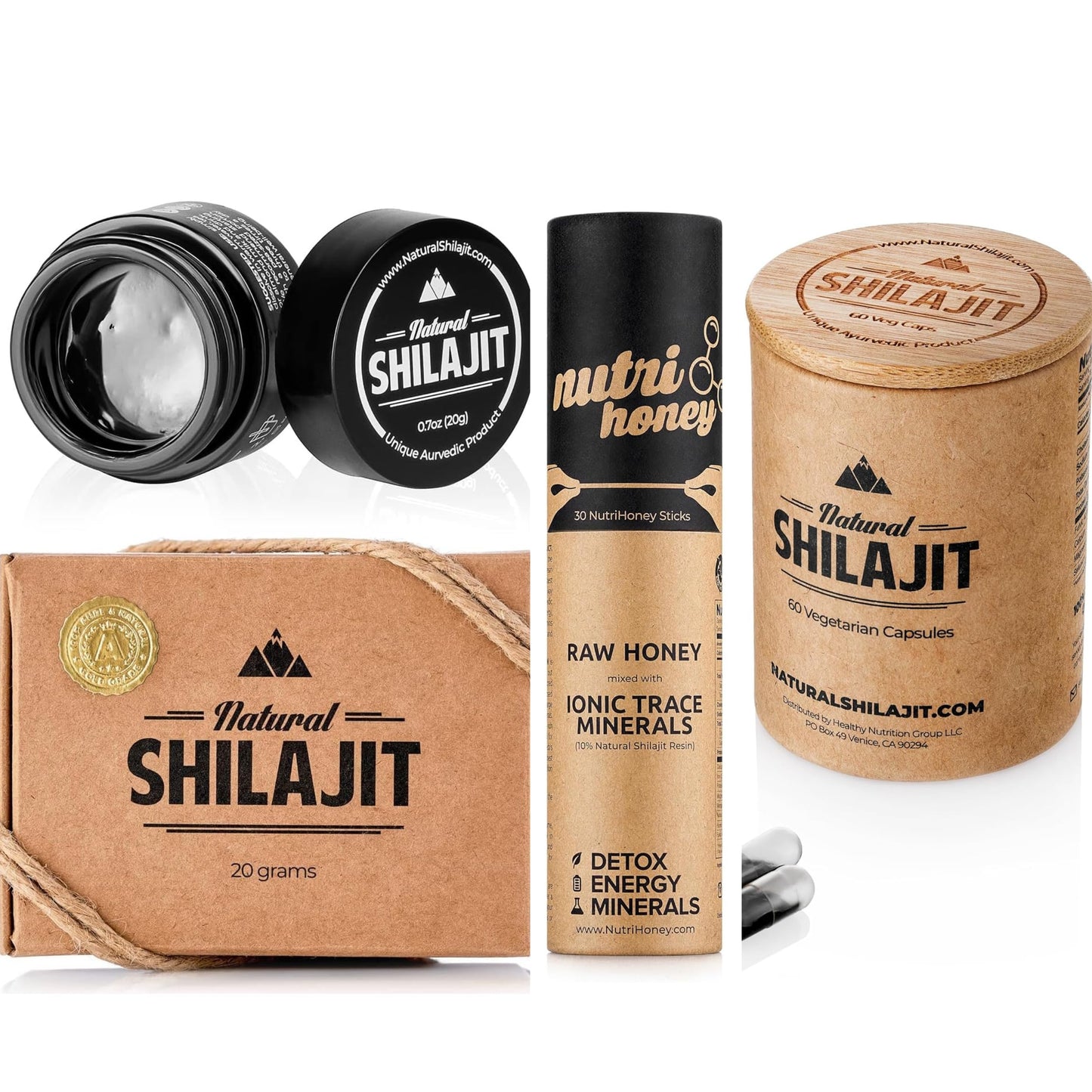 NATURAL SHILAJIT Shilajit Resin 20G