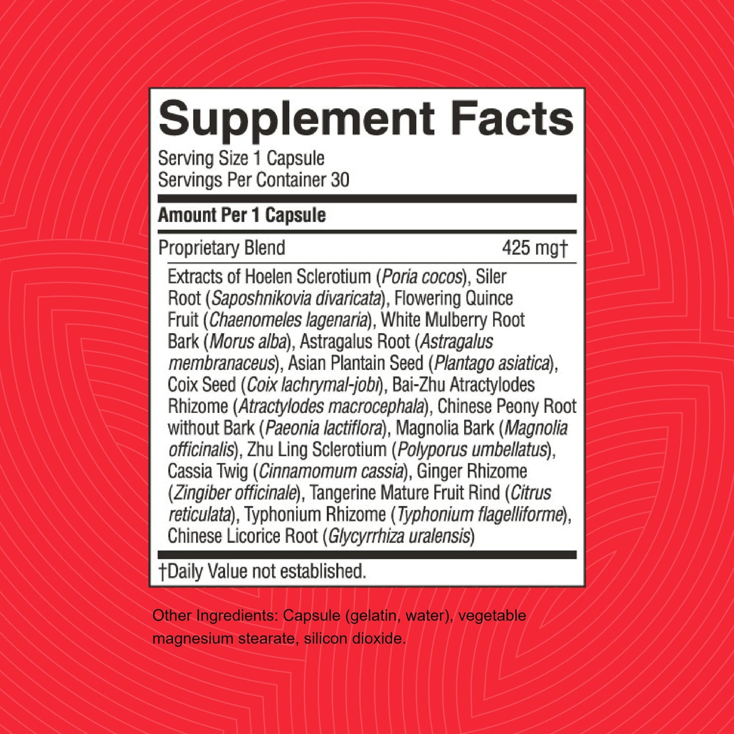 Nature's Sunshine Kidney Activator TCM Concentrate 30 Capsules