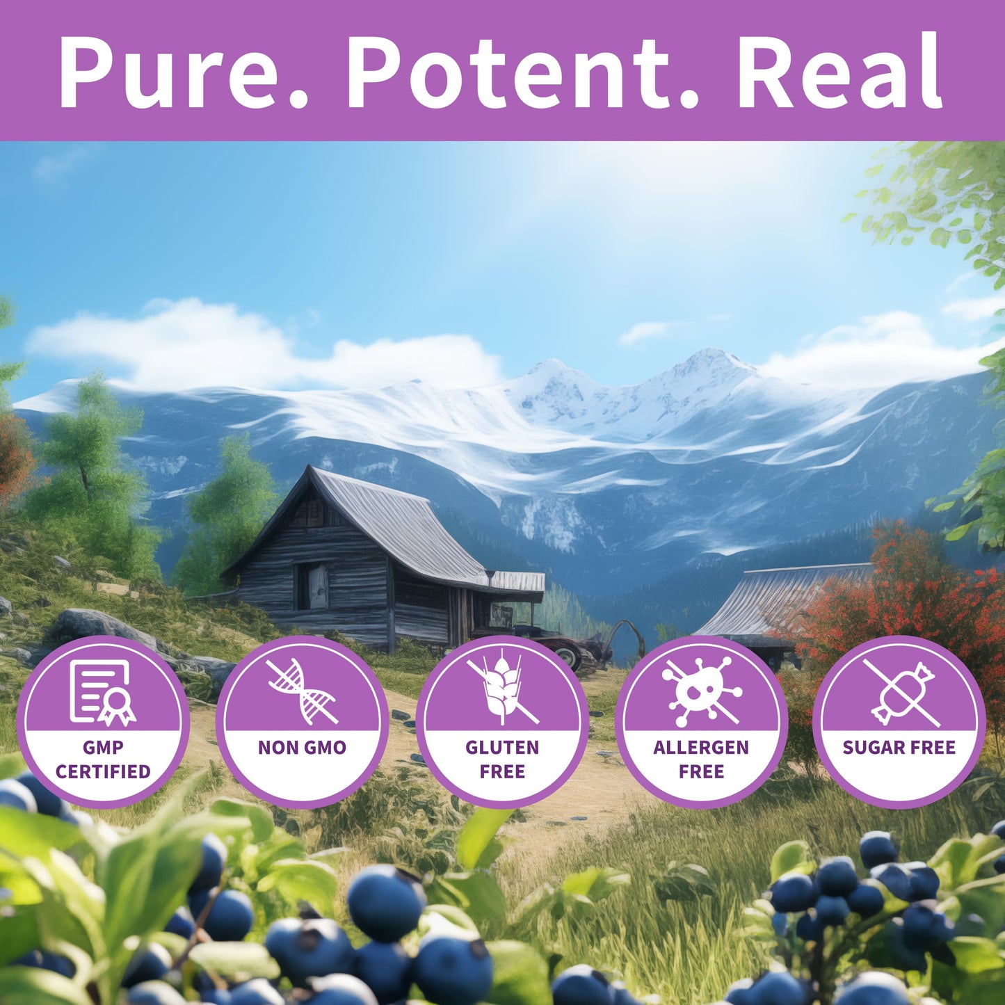 Hudetex Blueberry Lutein Eye Vitamins Gummies 180 Count