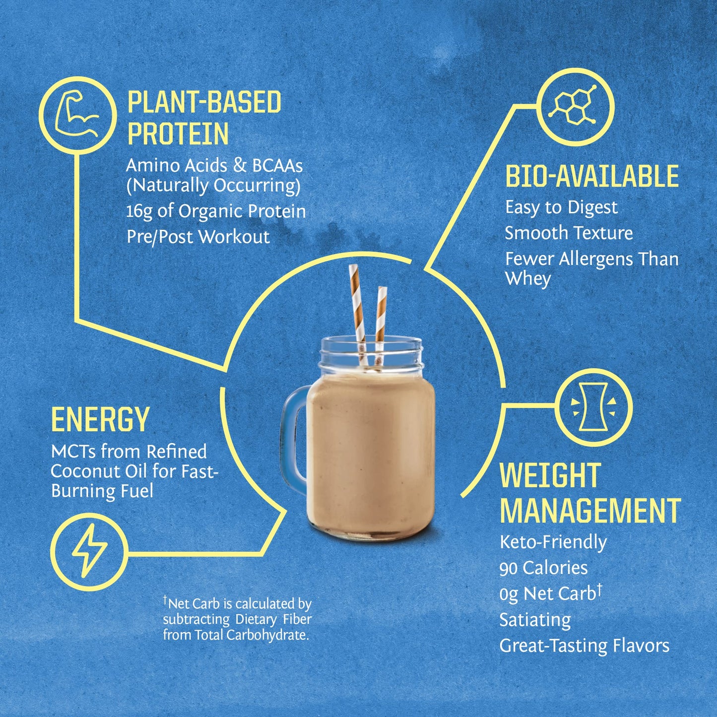 Sunwarrior Organic Plant Based Protein Powder 30 Servings