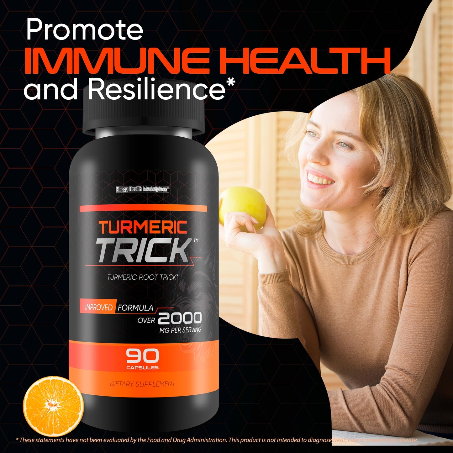 Happy Health Marketplace Turmeric Trick Capsule 90 Capsules