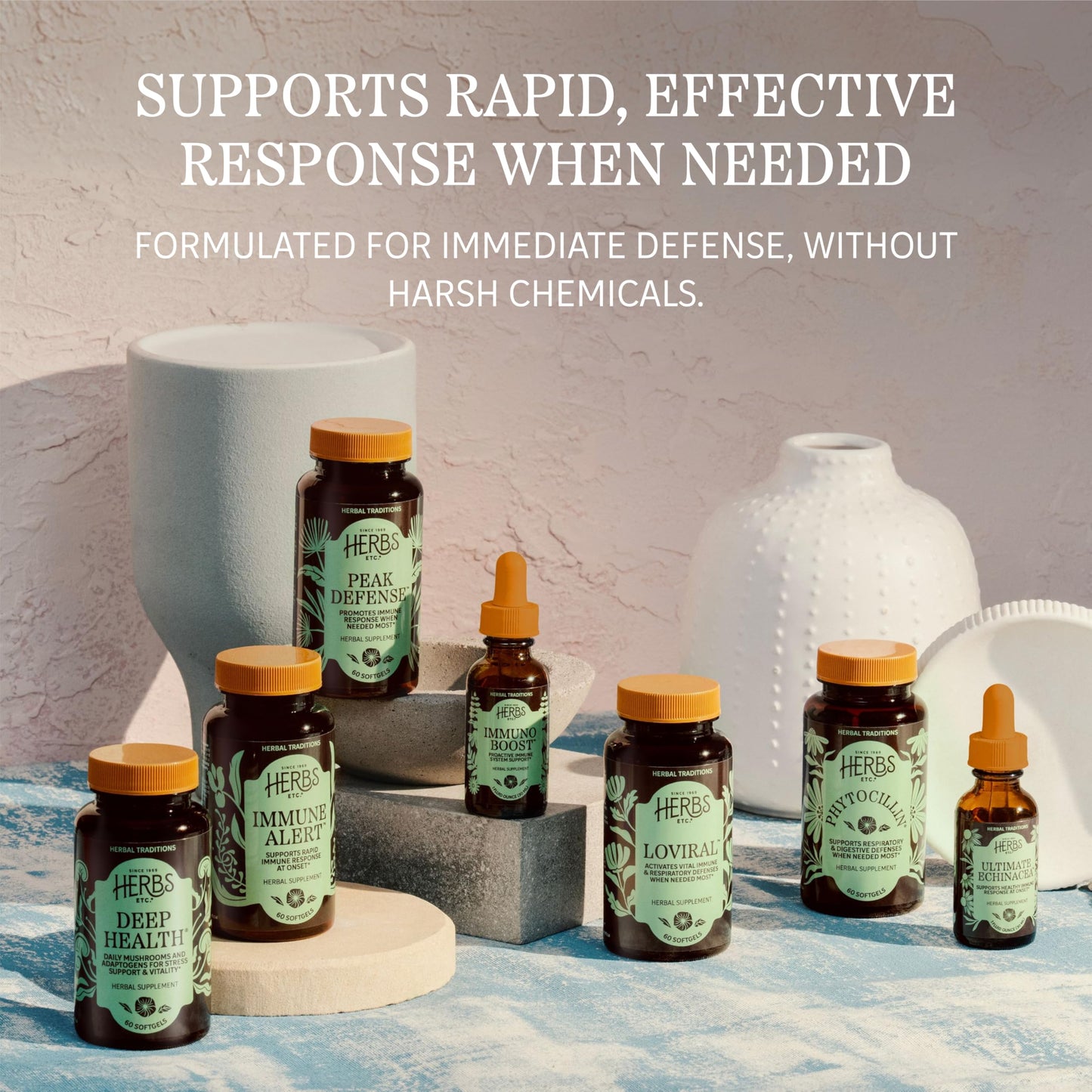 Herbs Etc. Immune Alert Softgels 60 Softgels