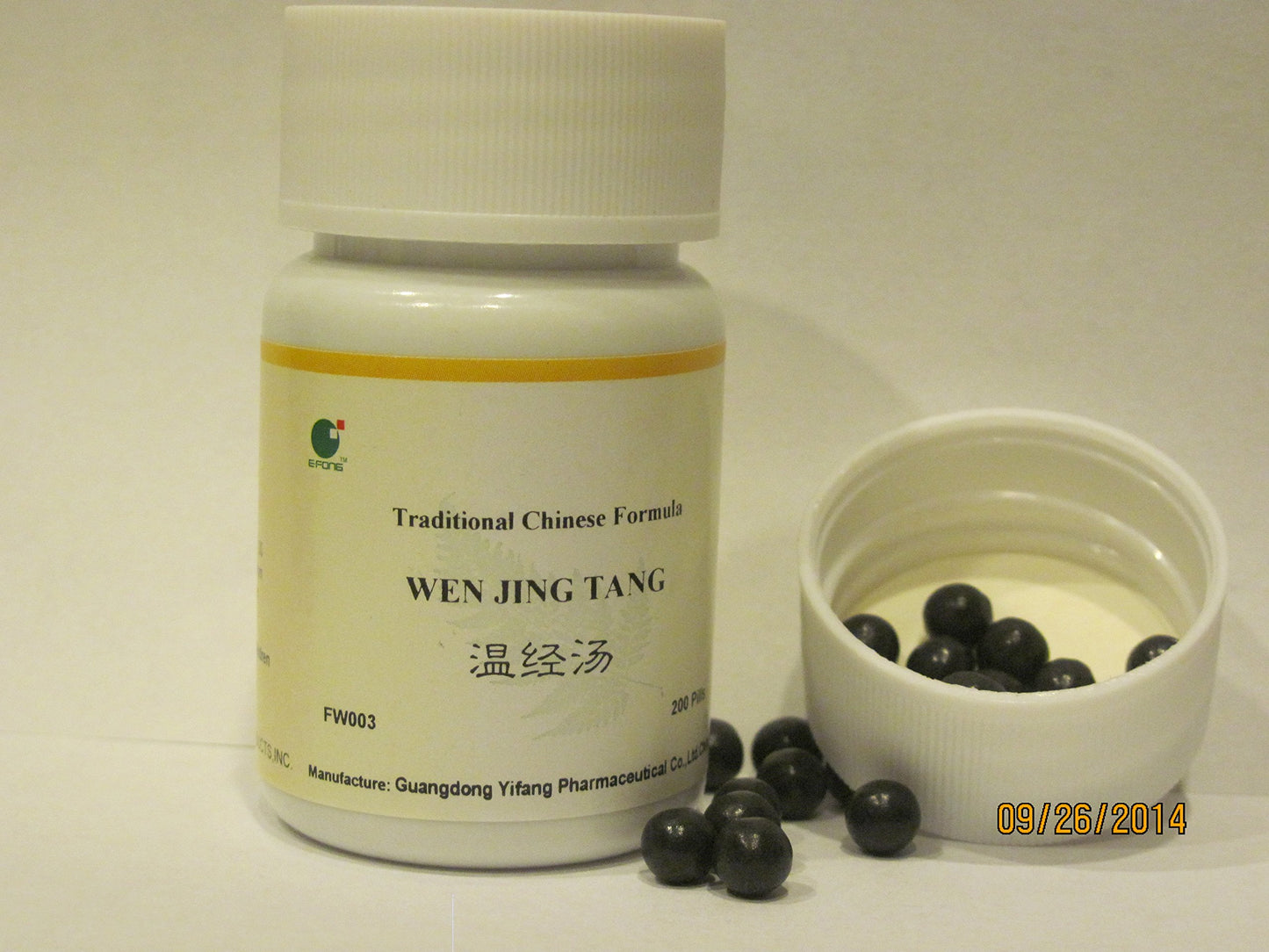 E-Fong Wen Jing Tang Warm Cycle Capsules, 200 Capsules