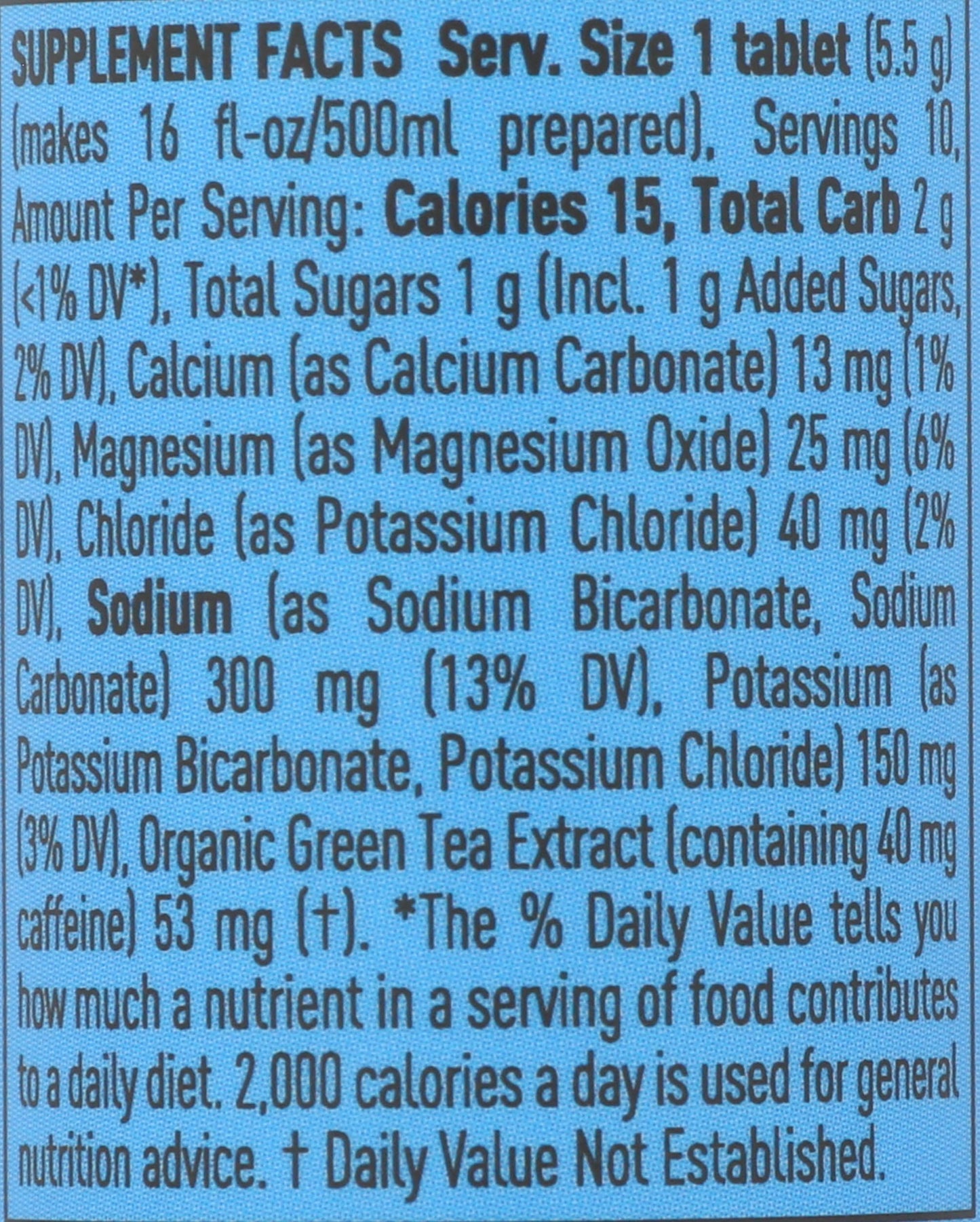 Nuun Drink Tag Energy Fresh Lime Tablet 1 Count