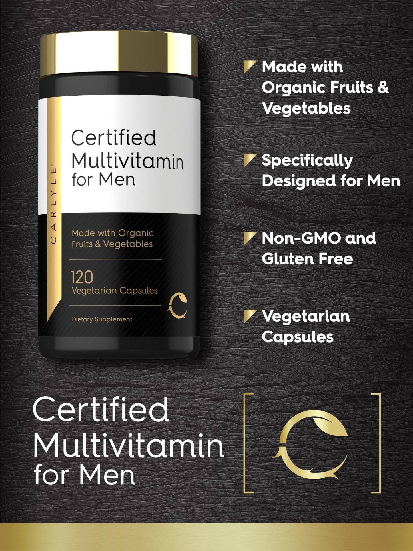 Carlyle Multivitamin for Men 120 Capsules