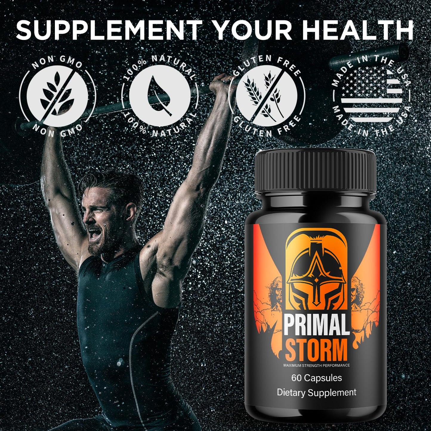 Flex University Primal Storm 180 Capsules