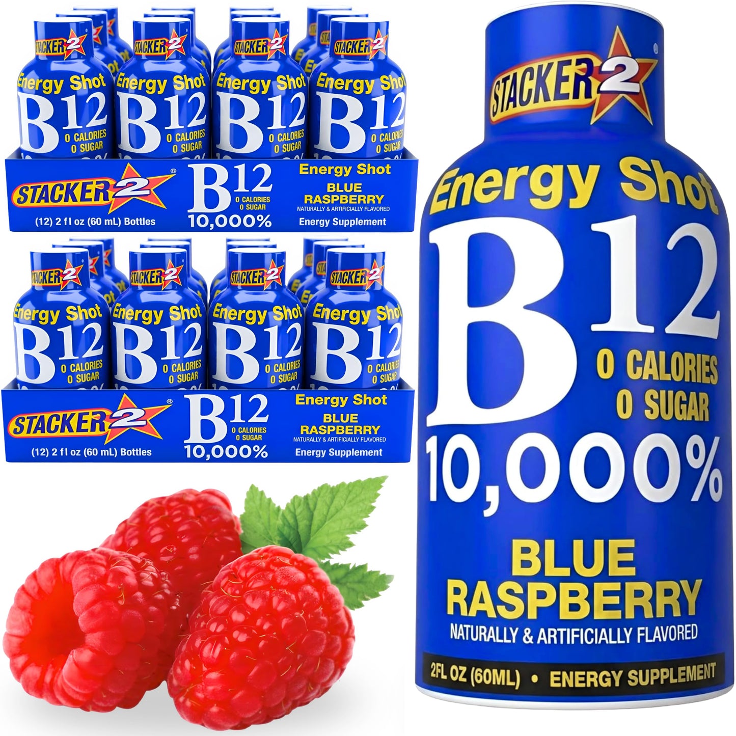 Generic Stacker Vitamin B Complex B12 B6 B3 Capsule 24 Count