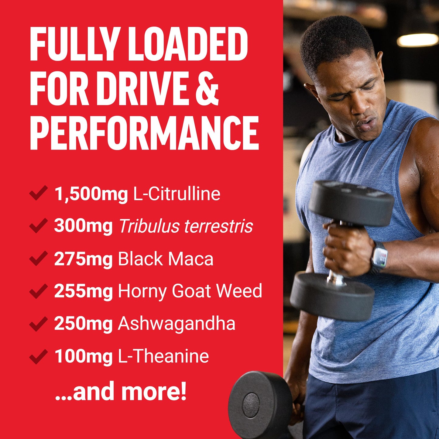 Force Factor Score! Nitric Oxide Supplement for Men Capsules 76 Count