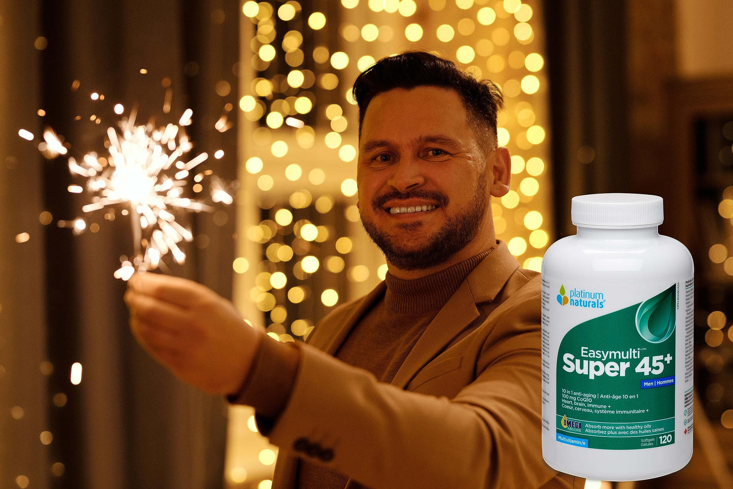 Platinum Naturals Super Easymulti 45+ For Men Capsules 120