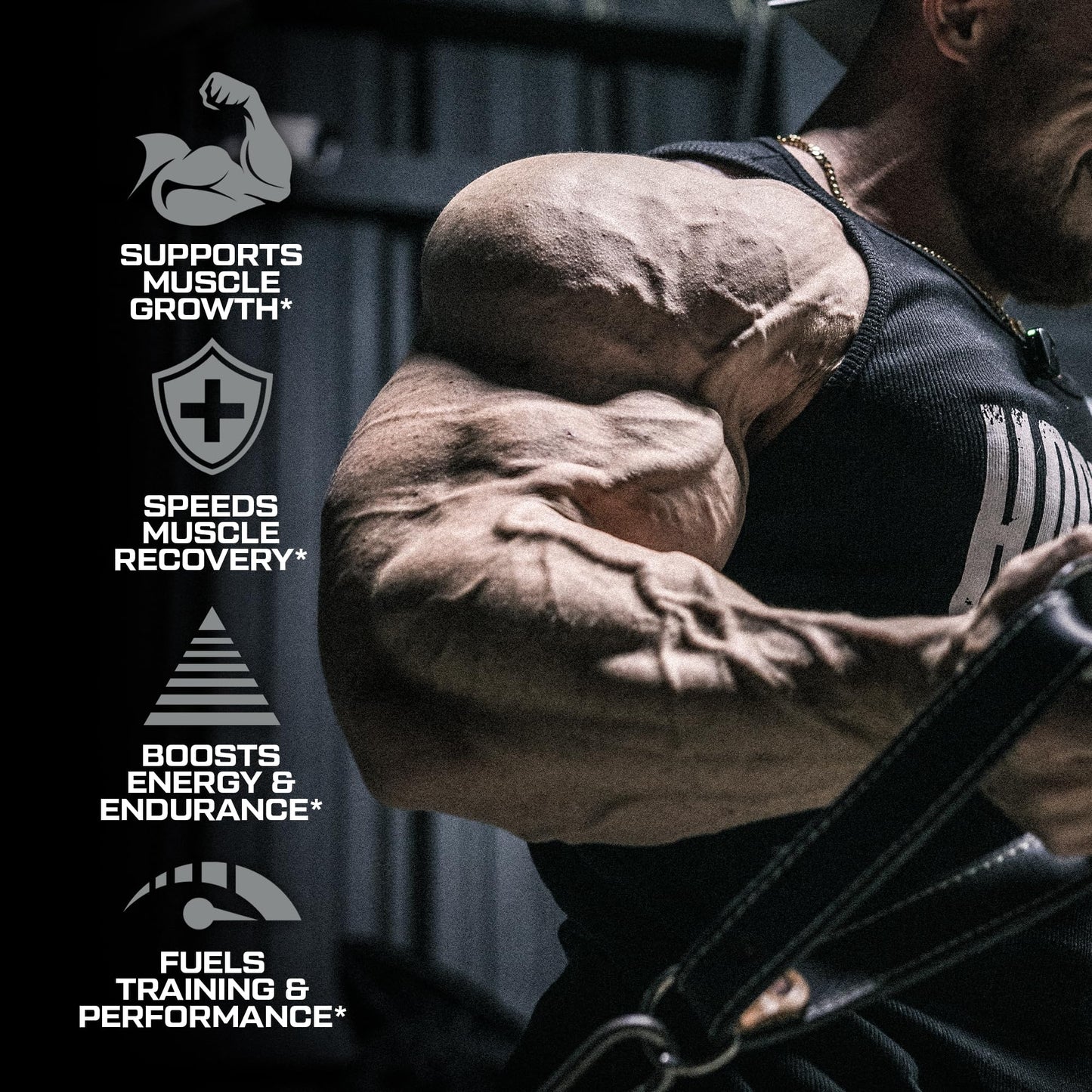 HOSSTILE CDX Cluster Dextrin Powder - Highly Branched Cyclic Dextrin HBCD Carb Powder, 40 Servings