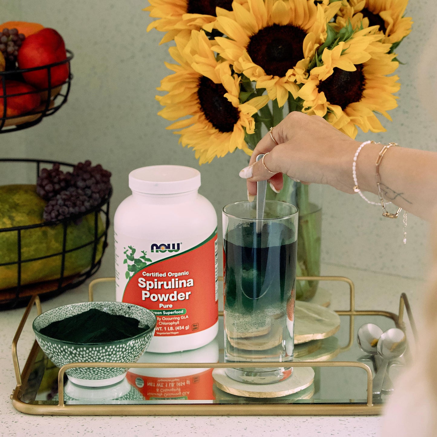 NOW Foods Spirulina Powder 16 oz