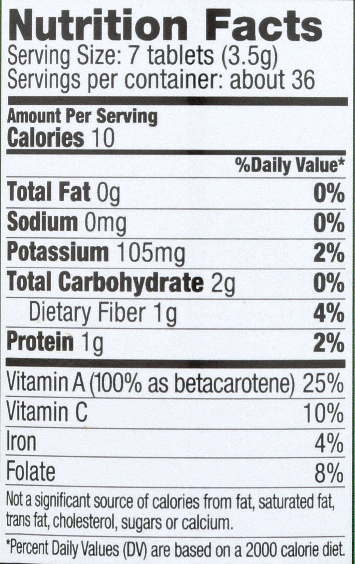 Pines Organic Wheat Grass Tablets, 250 Count