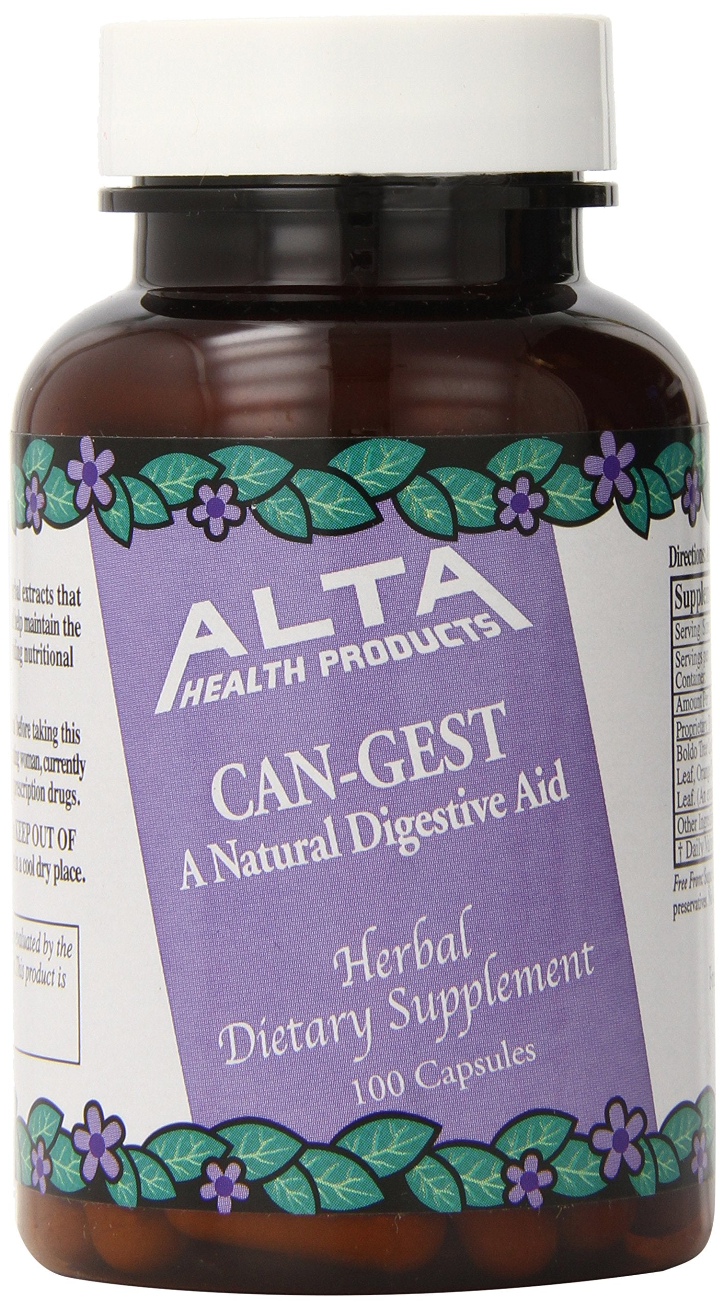 Alta Health Can-Gest Capsules 100 Count