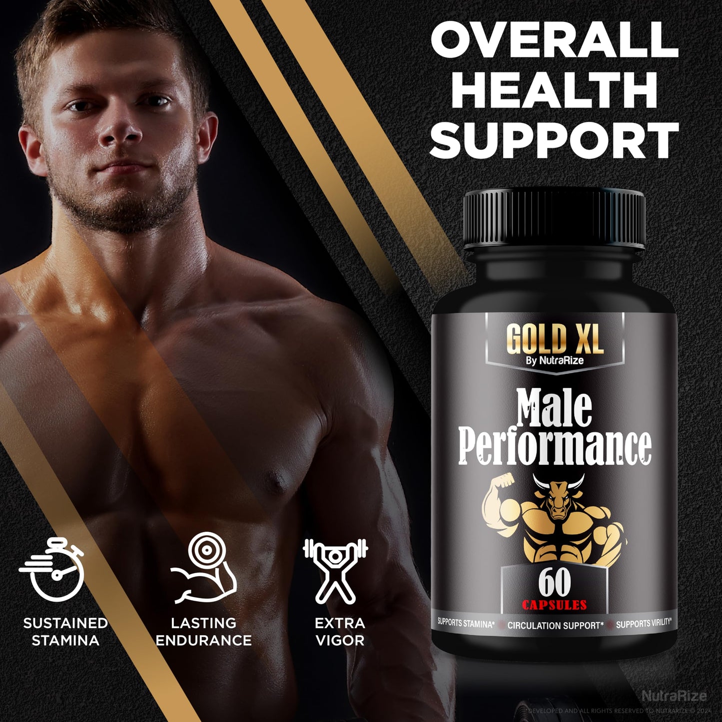 NutraRize Gold XL Capsules, 120 Capsules