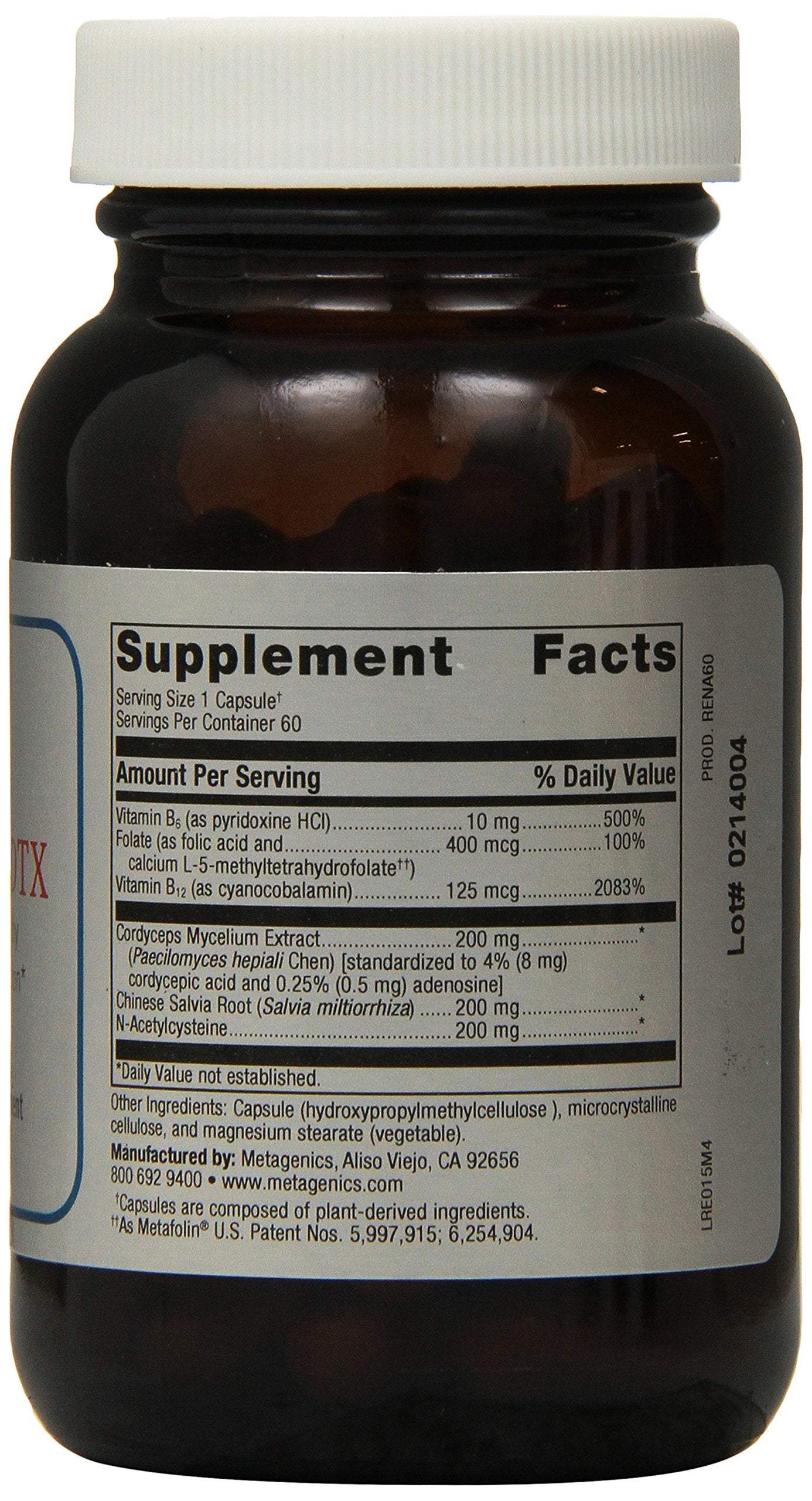 Metagenics Renagen DTX 60 Capsules