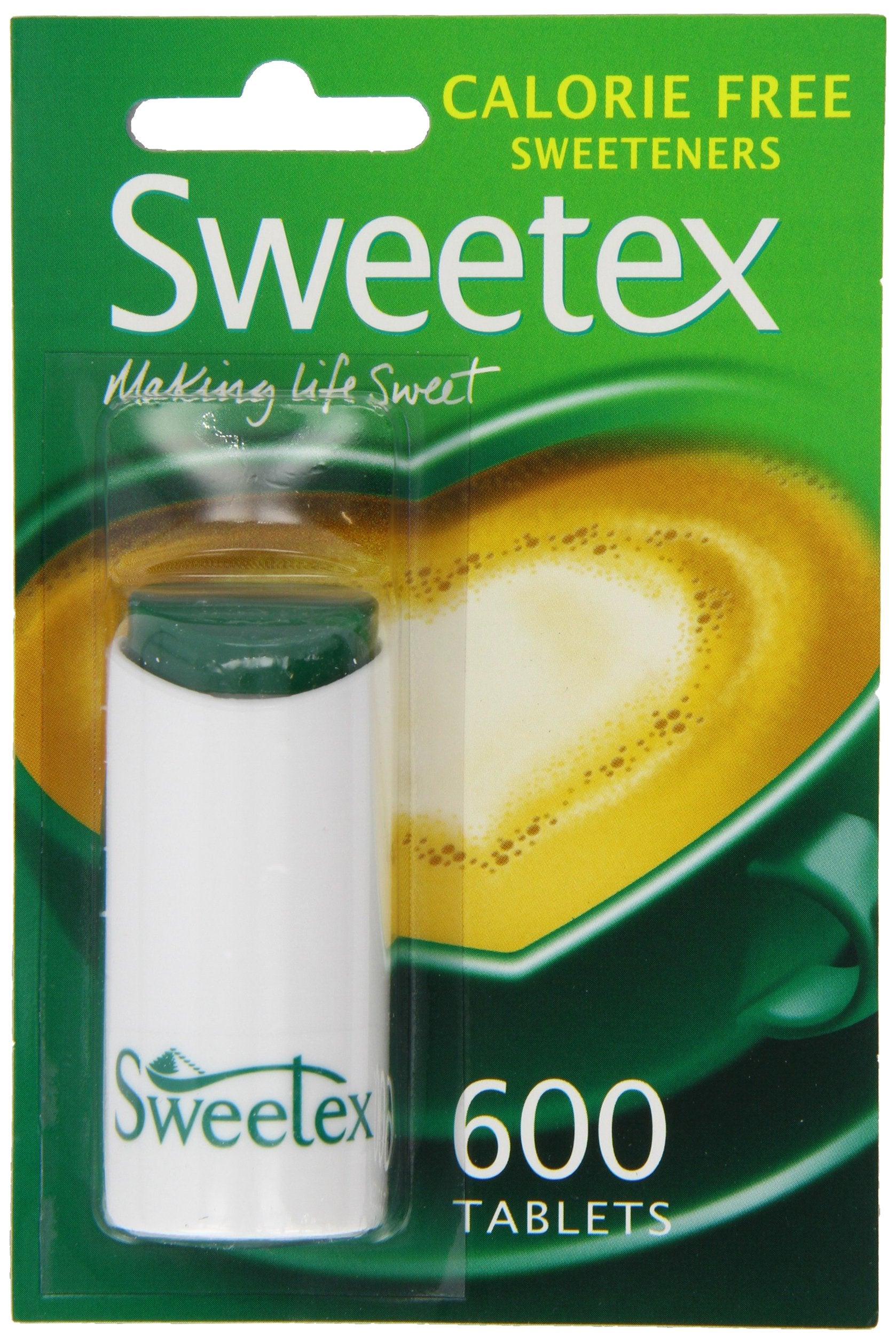 Sweetex Tablets Dispenser Tablet 600 Tablets