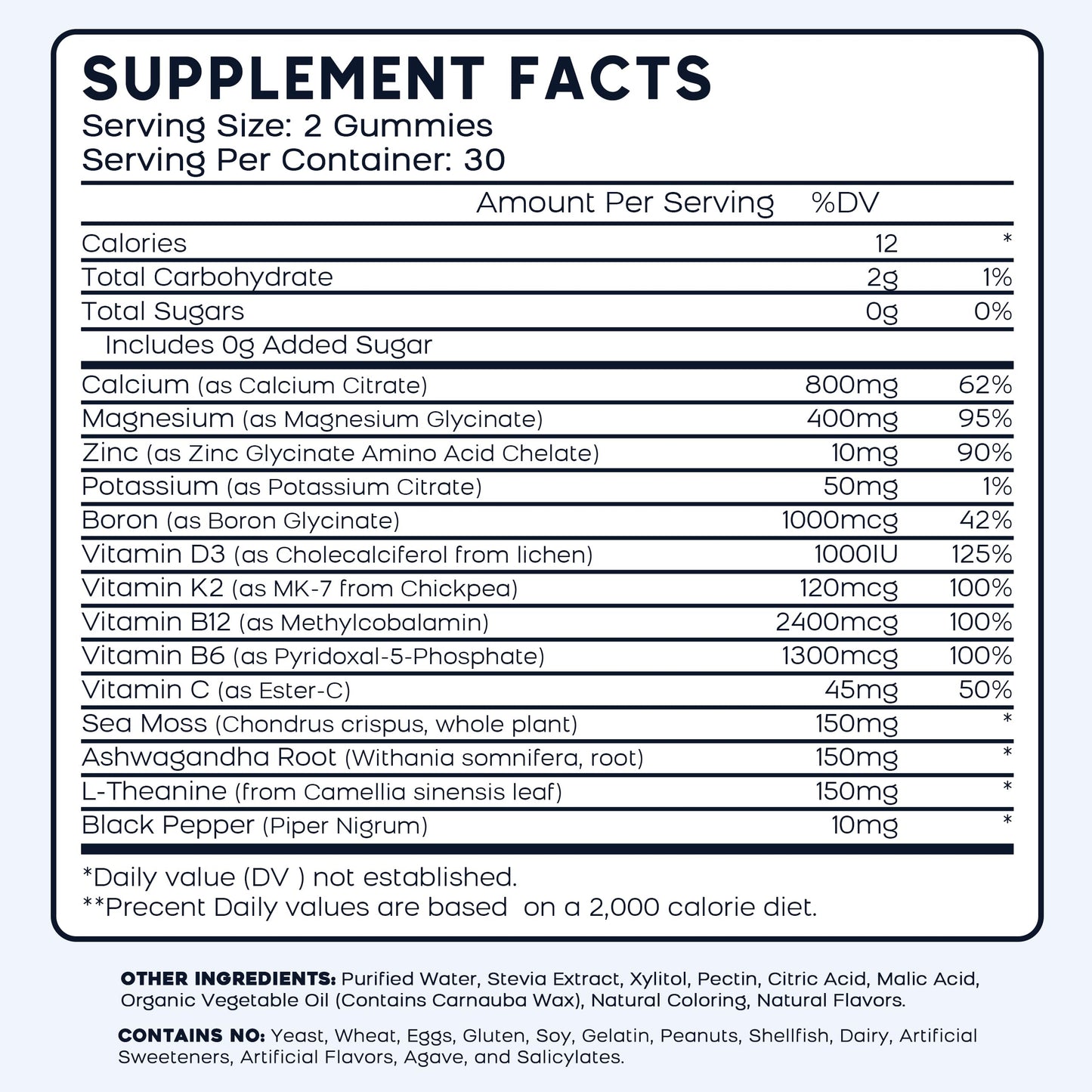PAYAOCZ Calcium Magnesium Zinc Gummies with Vitamin D3, K2, B12 & B6 for Adults 120 Gummies