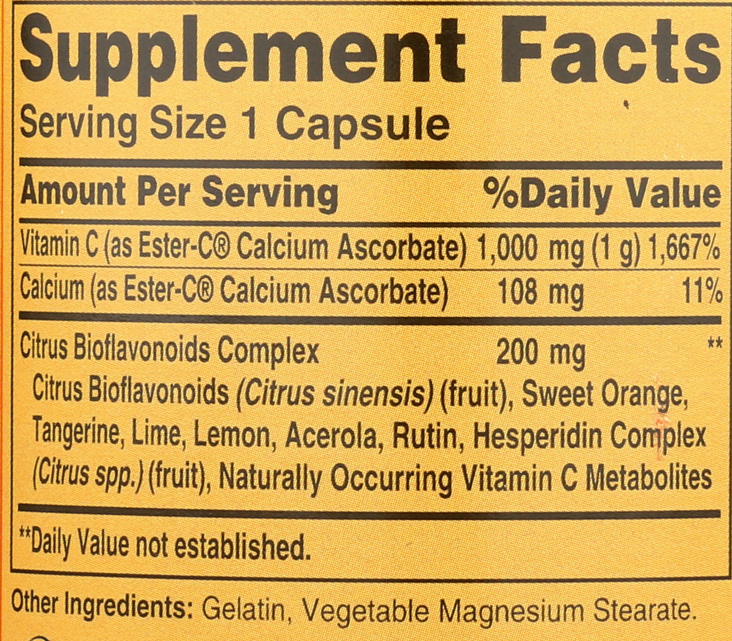 American Health Ester-C Vitamin C with Citrus Bioflavonoids Capsules 90 Count